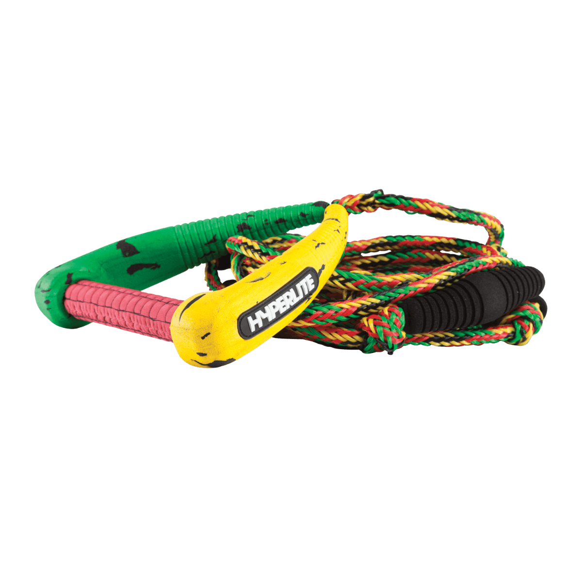 Hyperlite Pro 25' Surf Rope in Rasta - BoardCo