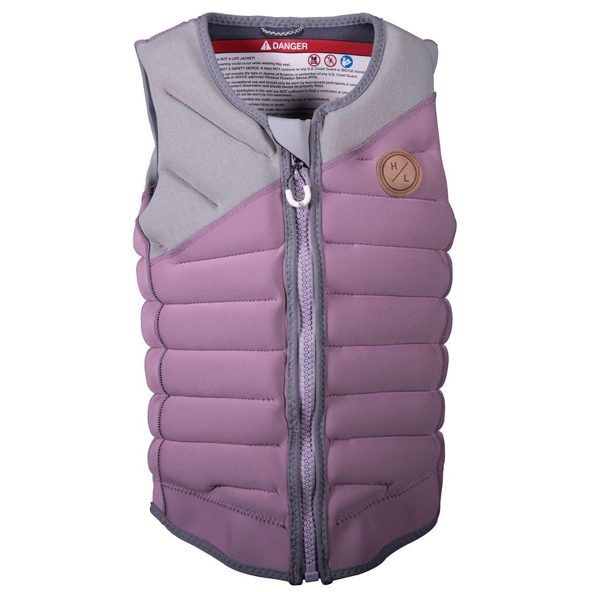 Hyperlite Scandal Comp Wake Vest in Grey / Violet - BoardCo