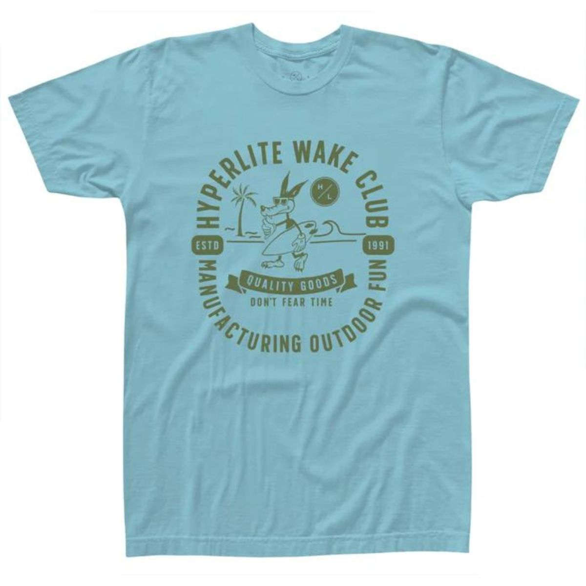 Hyperlite Wake Animals Youth Tee in Aqua - BoardCo