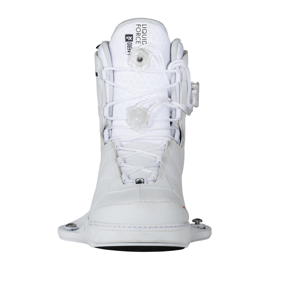 Liquid Force Aero 6X Wakeboard Bindings 2023 in White - BoardCo
