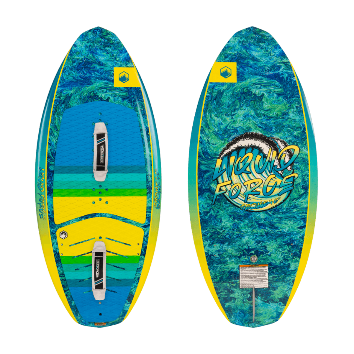 Liquid Force Gromi Wakesurf Board w/Straps 2022 - BoardCo