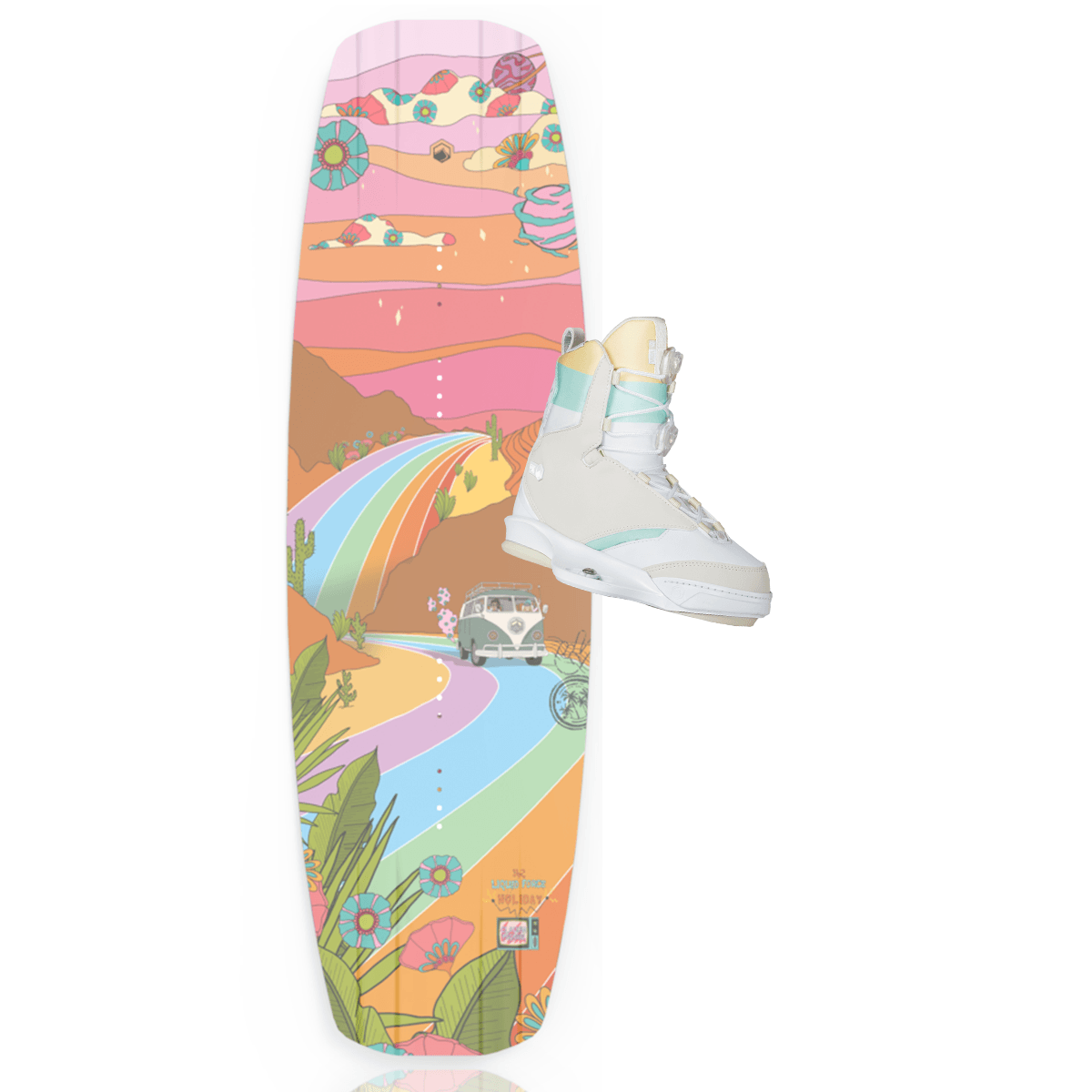 Liquid Force Holiday w/ Vida 6X Wakeboard Package 2023 - BoardCo