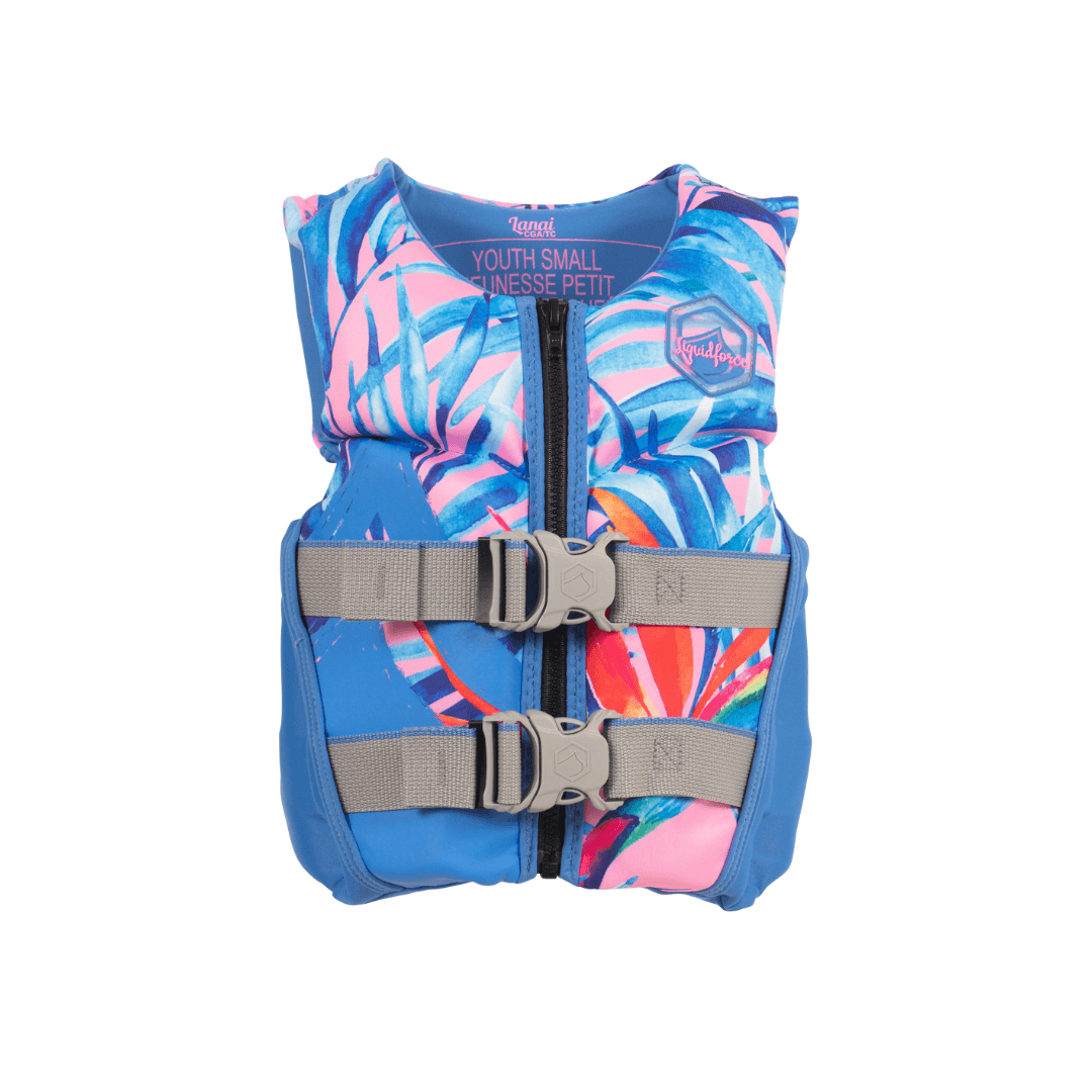 Liquid Force Lanai Youth CGA Life Jacket in Tropical – BoardCo