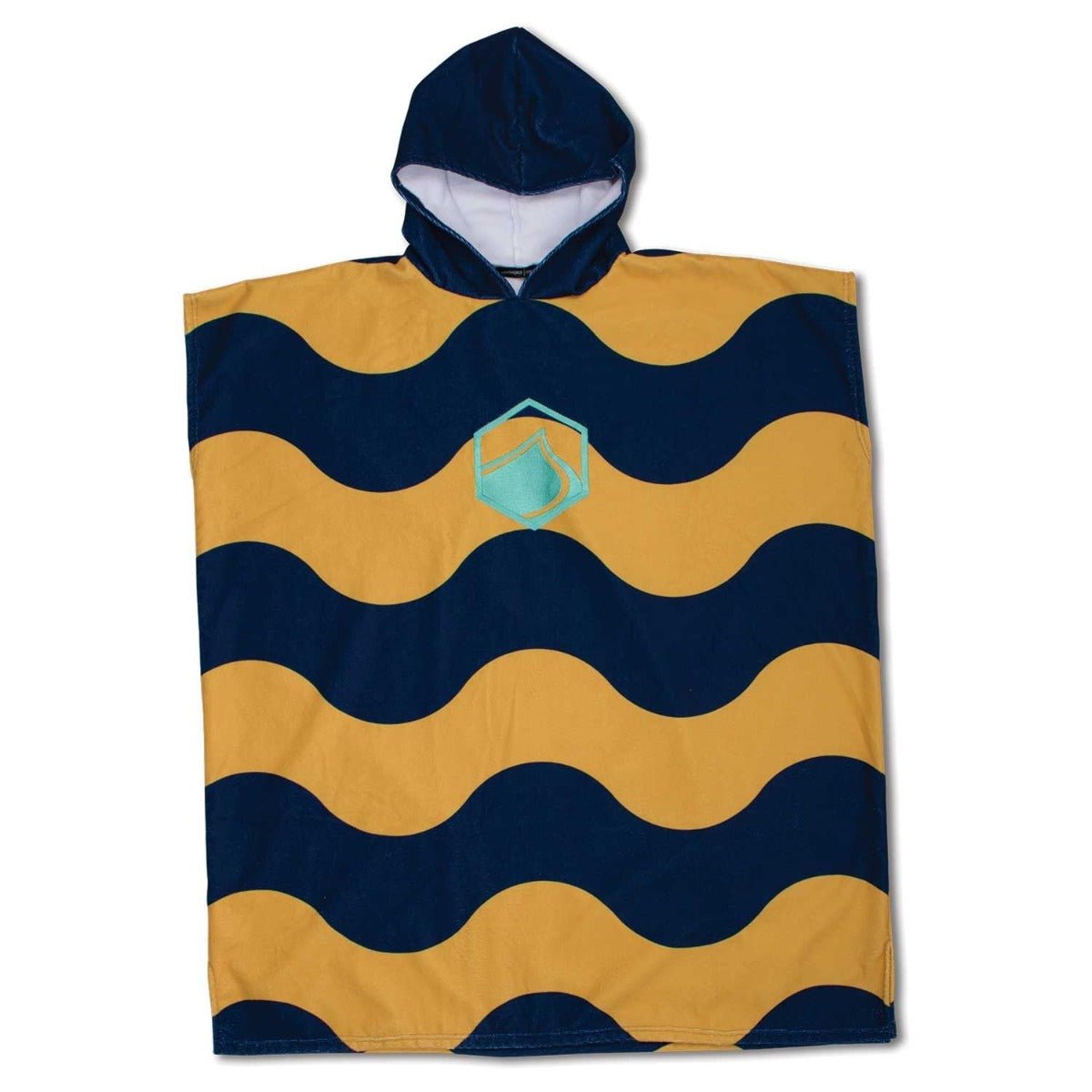 Liquid Force Pulse Changer Towel in Navy/Yellow - BoardCo