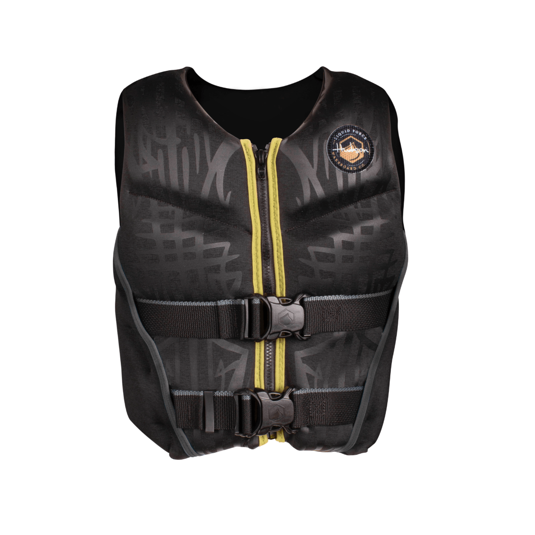 Liquid Force Ruckus Hudson Youth CGA Life Jacket in Black - BoardCo