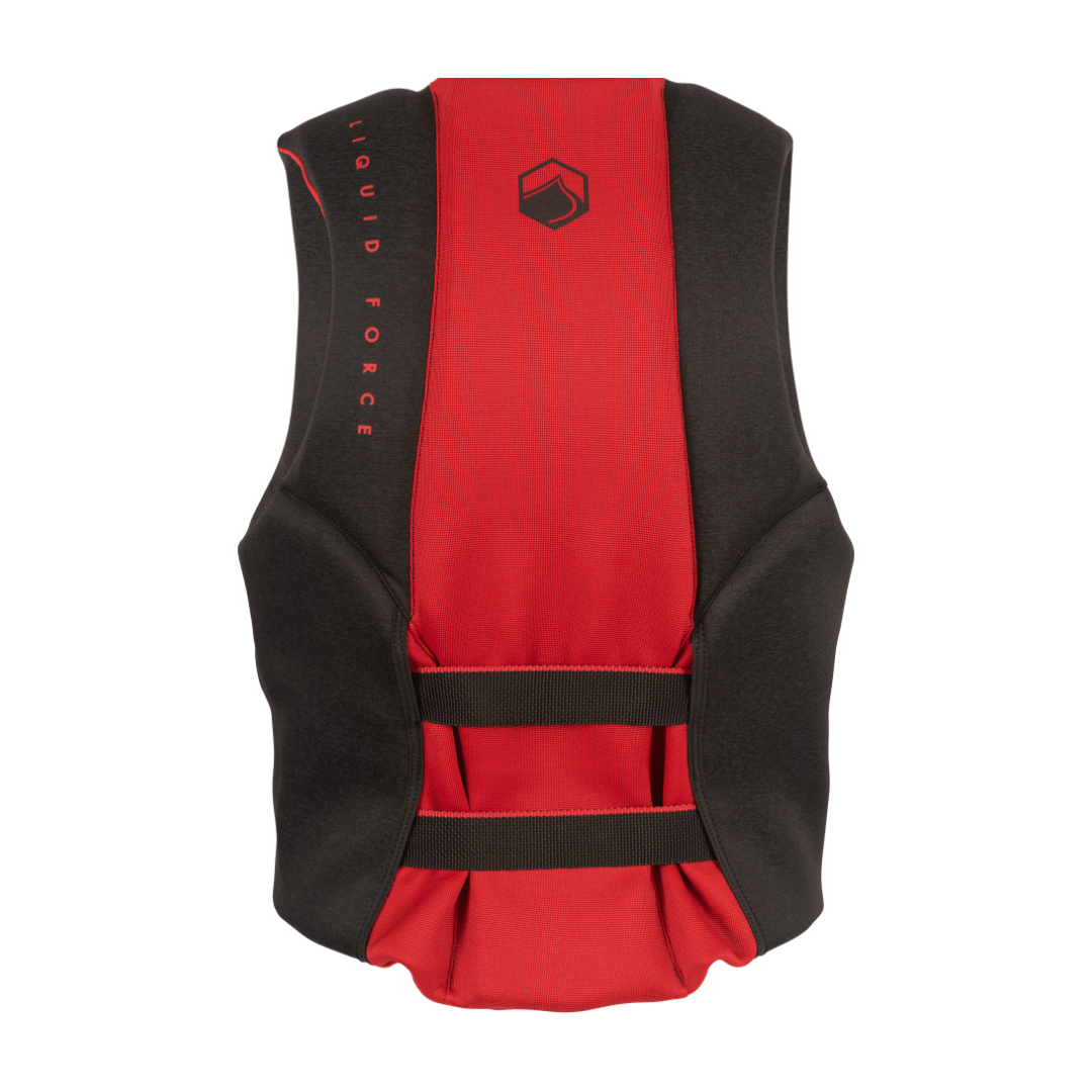 Liquid Force Rush CGA Life Jacket in Black/Red - BoardCo