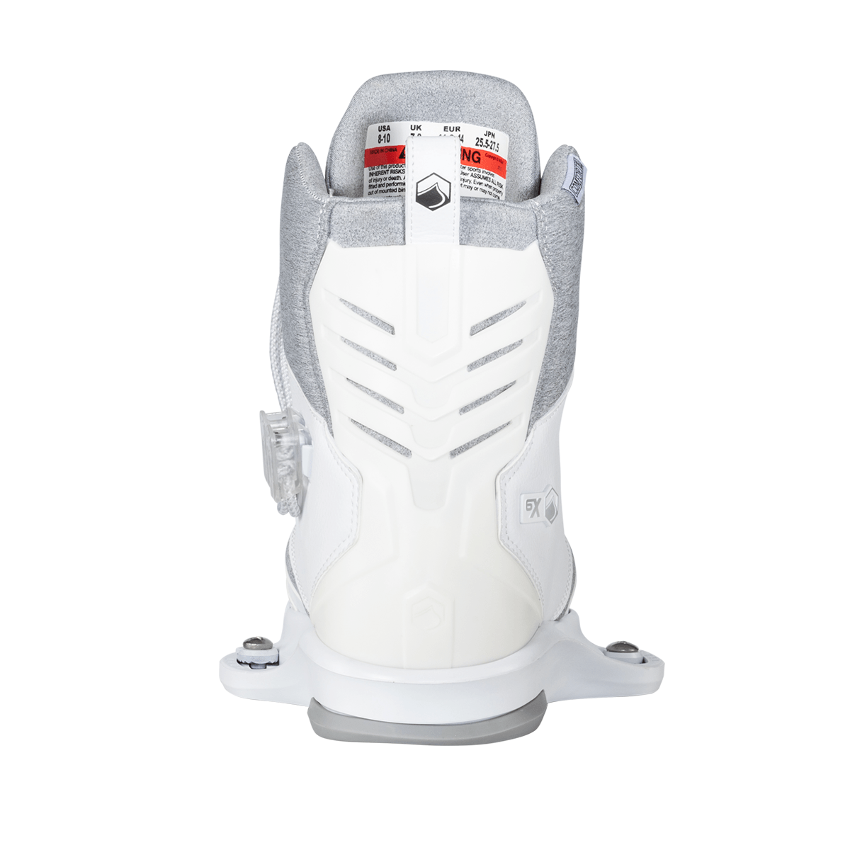 Liquid Force Tao 6X Wakeboard Bindings 2023 in White - BoardCo