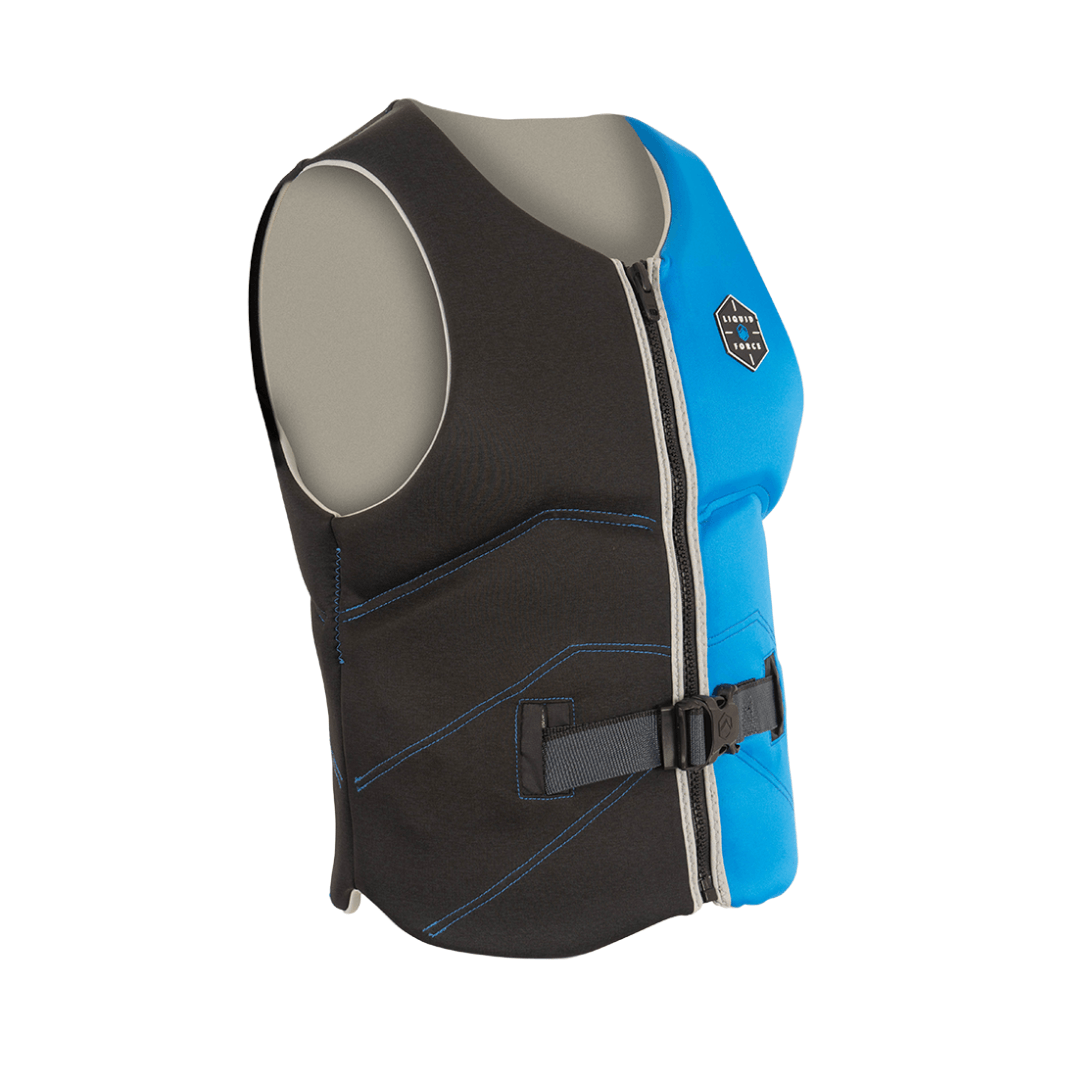 Liquid Force Team Comp Wake Vest in Blue/Ash - BoardCo