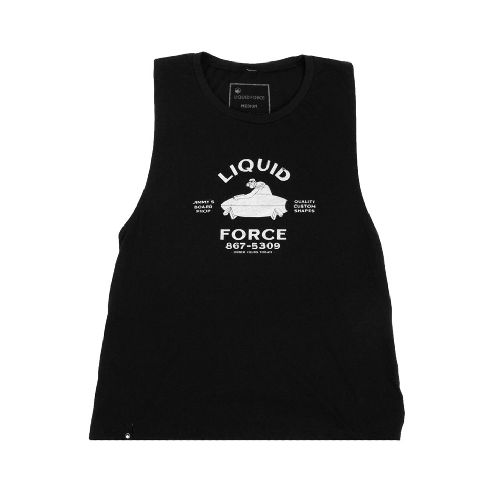 Liquid Force Women's Custom Shape Muscle Tee - BoardCo