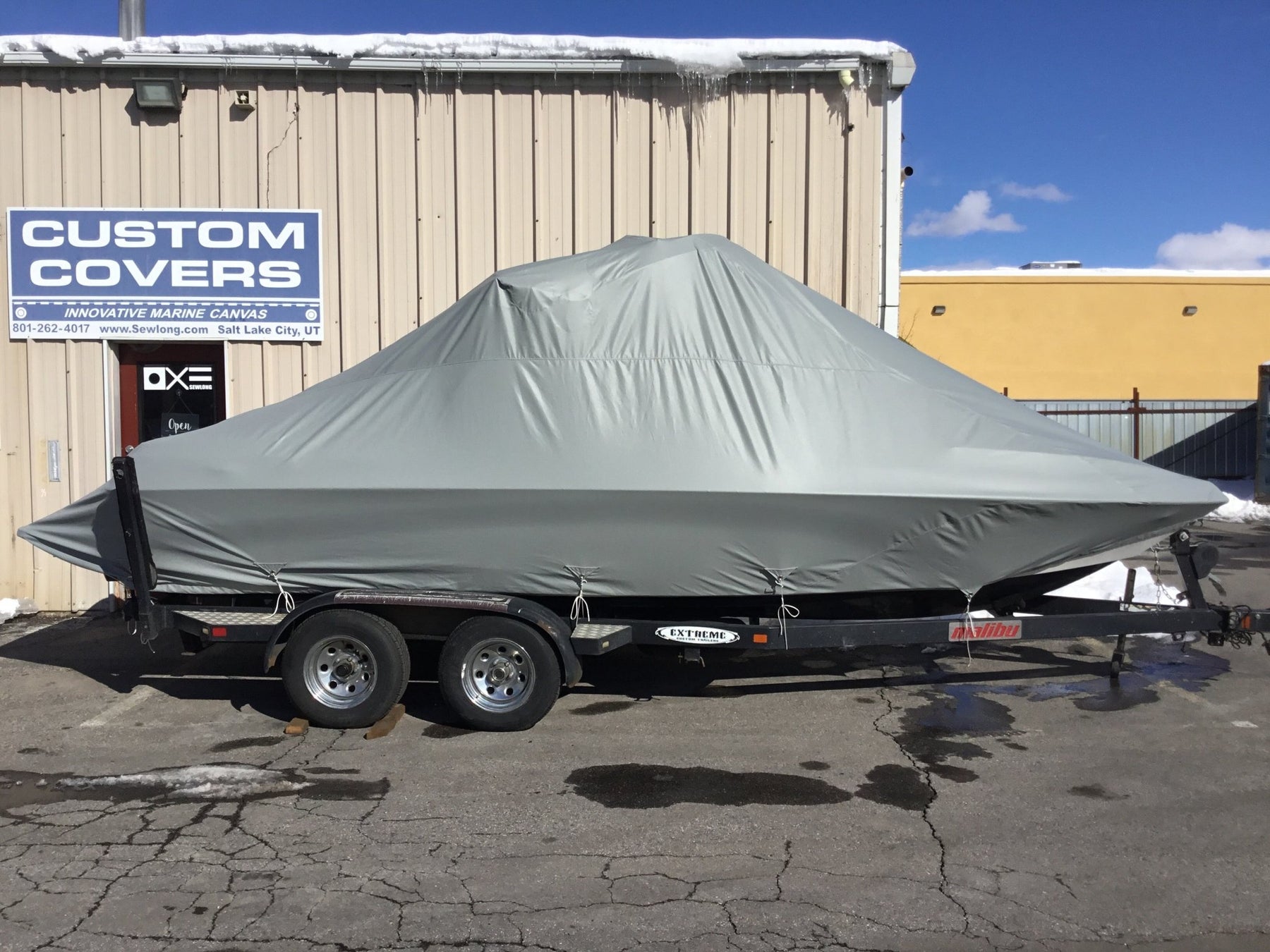 Malibu 21 VLX Illusion Narrow Double Up Storage Cover - BoardCo