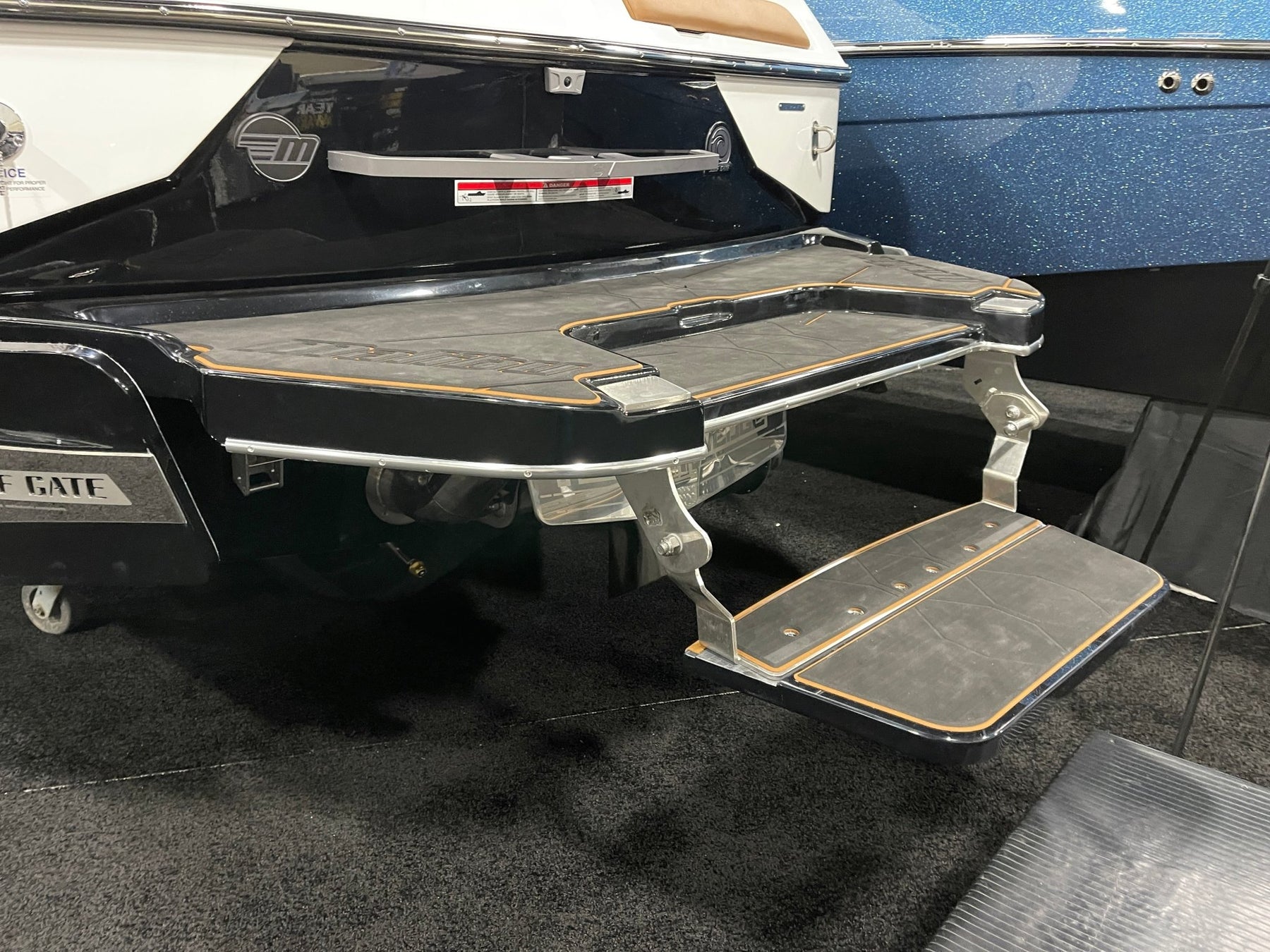 Malibu Large With step Swim Platform Cover - BoardCo