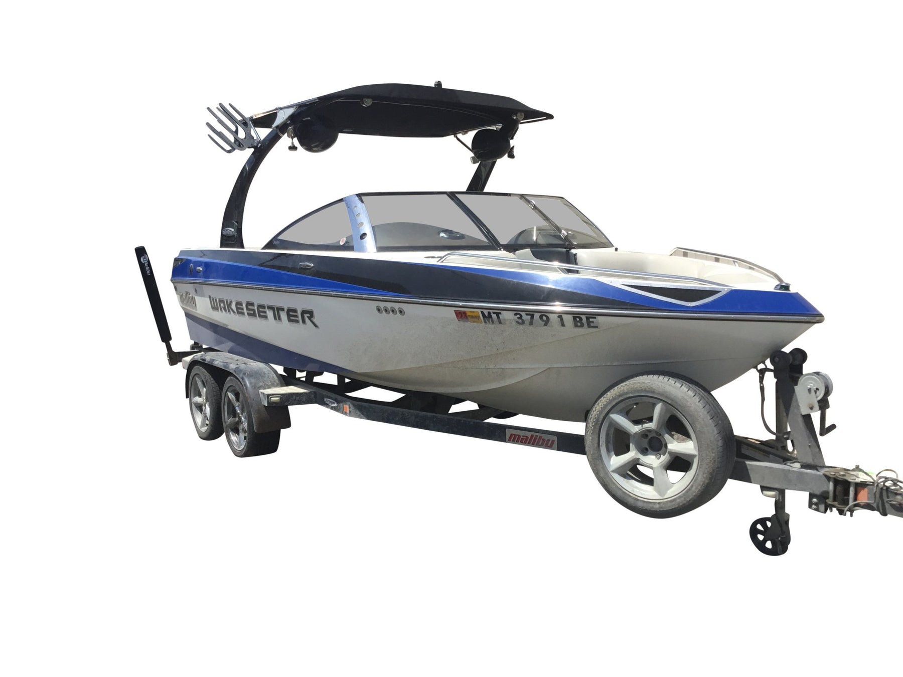 Malibu with Illusion Tower Folding Canopy Top - BoardCo