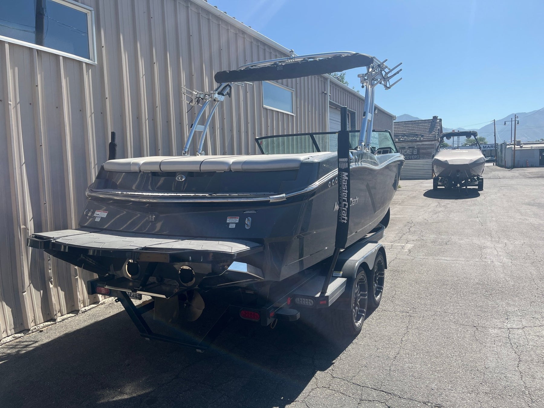 MasterCraft NXT Fwd Facing Arch Folding Canopy Top - BoardCo