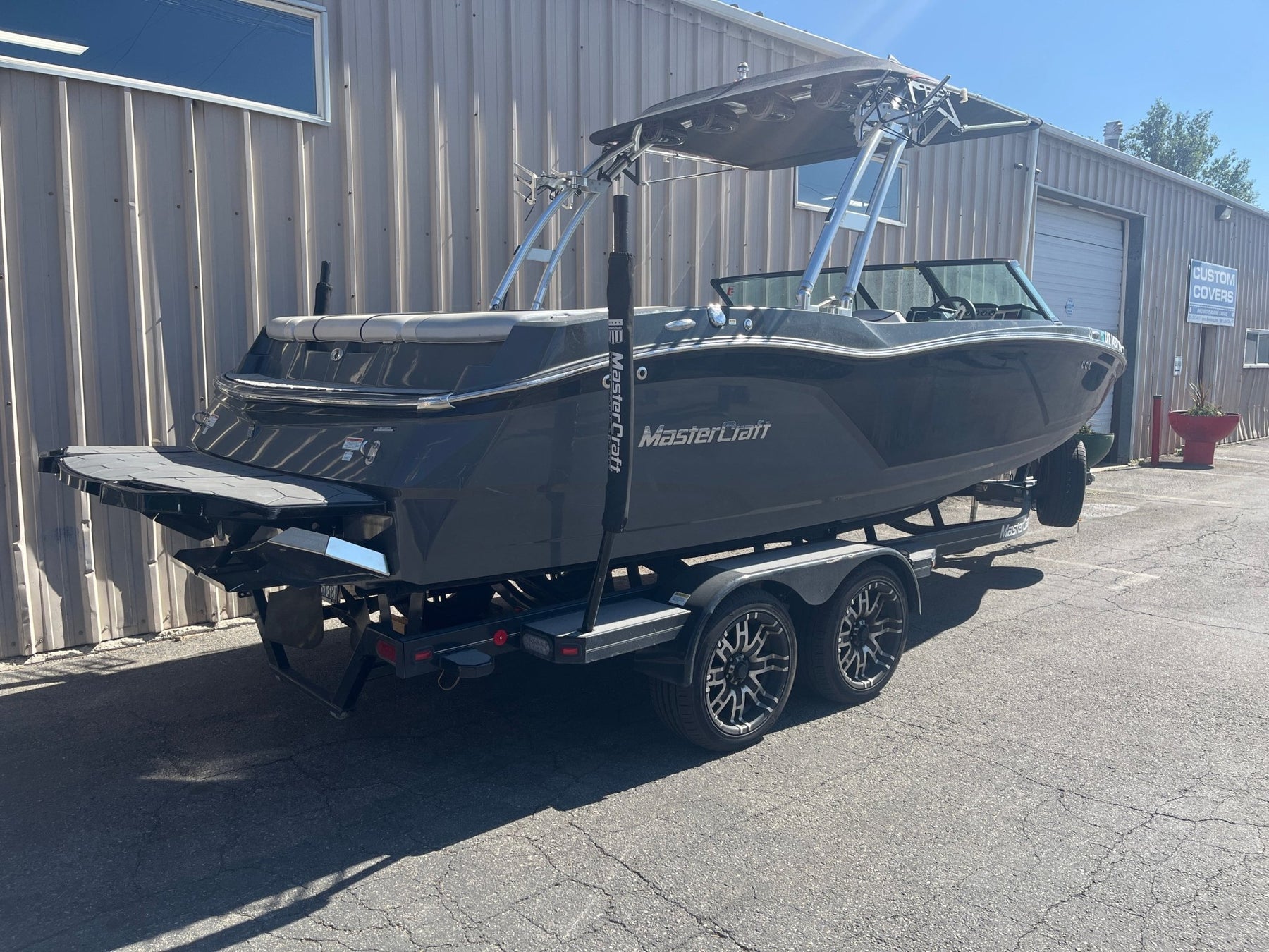 MasterCraft NXT Fwd Facing Arch Folding Canopy Top - BoardCo