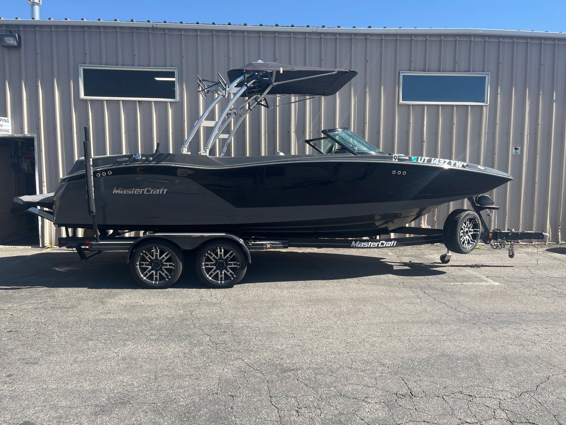 MasterCraft NXT Fwd Facing Arch Folding Canopy Top - BoardCo