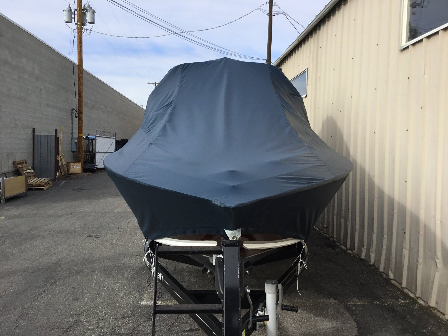 MasterCraft StanCraft X30 Zero Flex Fact Bimini Double Up Storage Cover - BoardCo