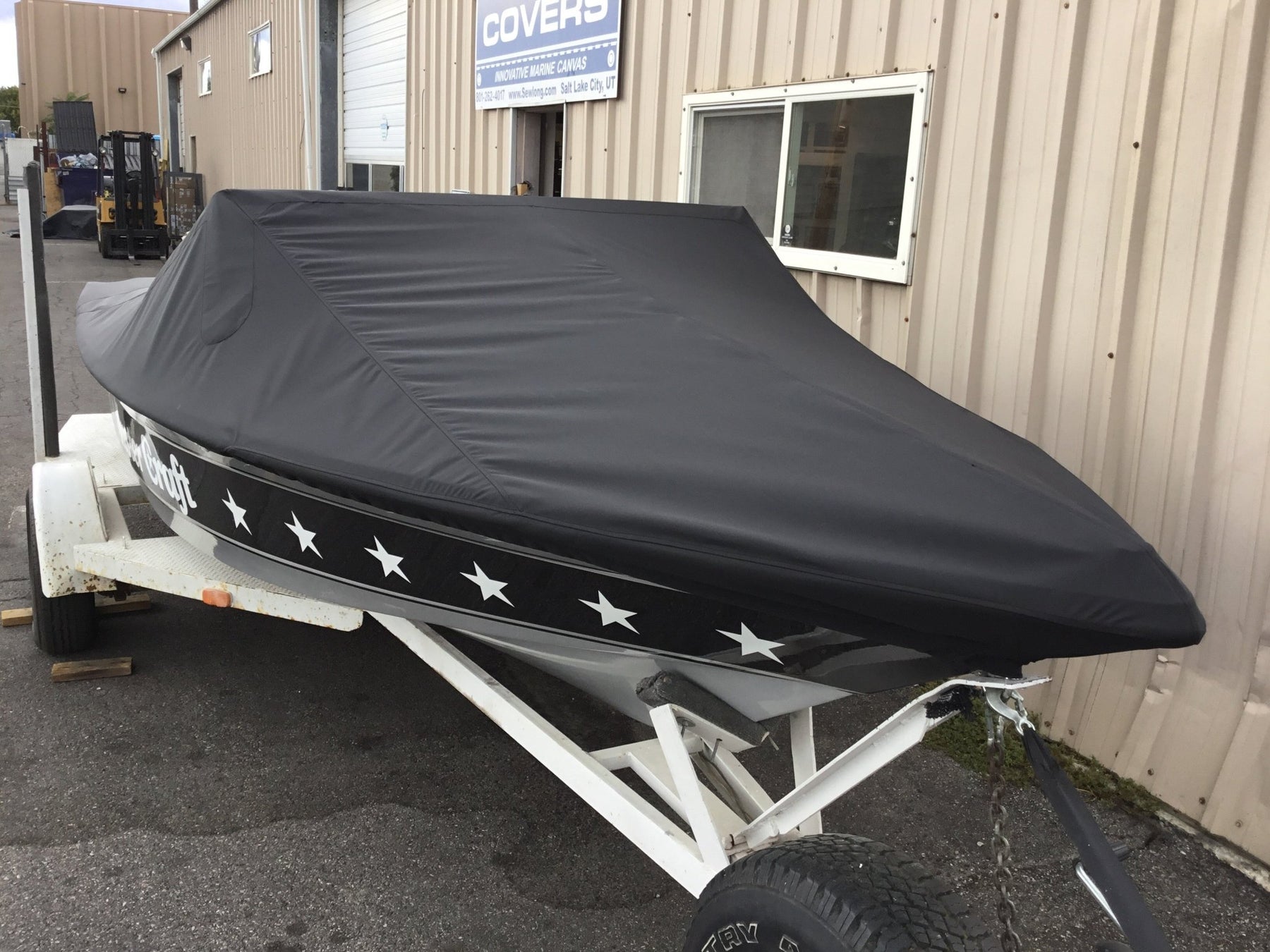 MasterCraft Stars and Stripes Cinch Cover - BoardCo