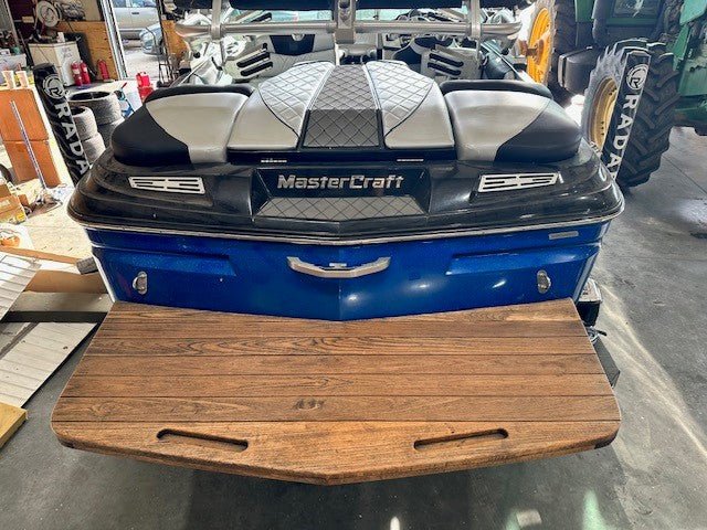 MasterCraft Teak Swim Platform Cover - BoardCo
