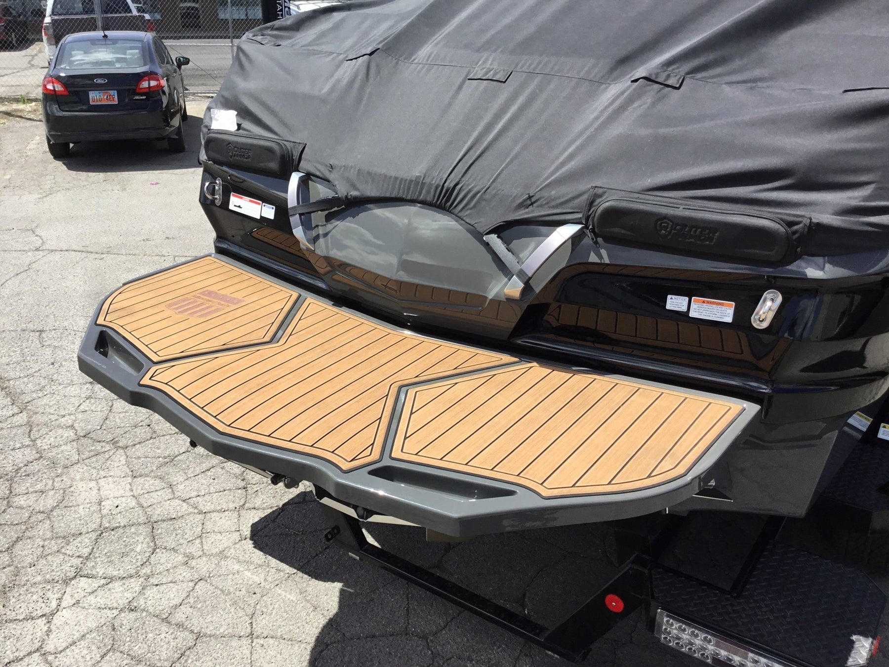 MasterCraft X Series Fiberglass Swim Platform Cover - BoardCo