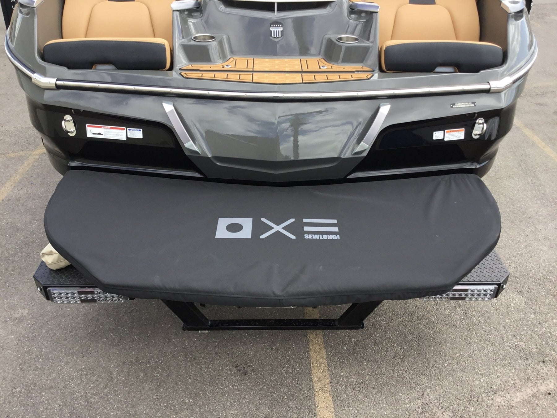 MasterCraft X Series Fiberglass Swim Platform Cover - BoardCo