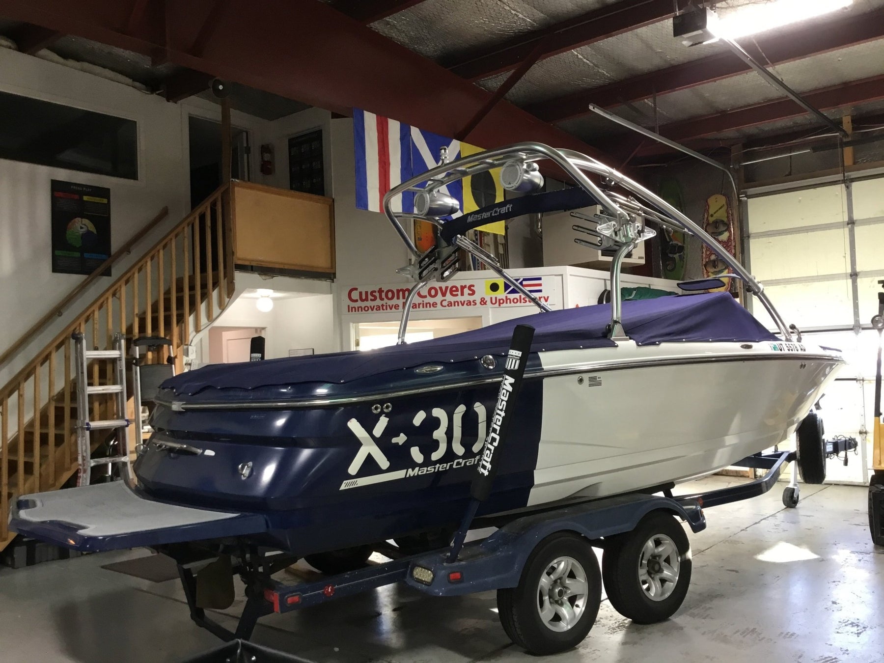 MasterCraft X30 Zero Flex & Fact Bim Double Up Storage Cover - BoardCo
