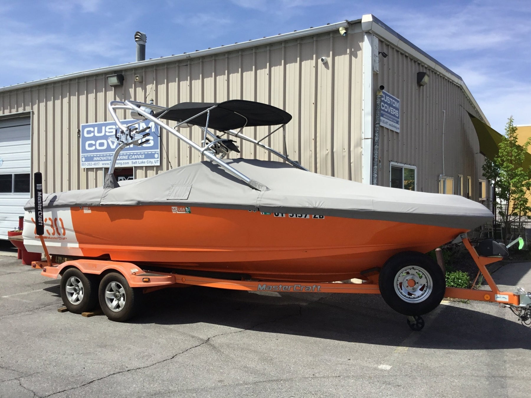 Mastercraft X30 Zero Flex Tower 4 Cinch Cover - BoardCo
