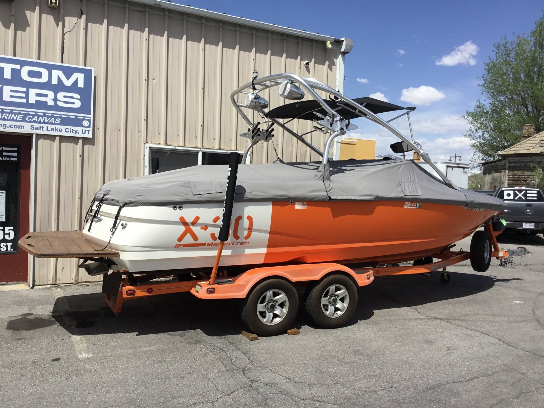 Mastercraft X30 Zero Flex Tower 4 Cinch Cover - BoardCo
