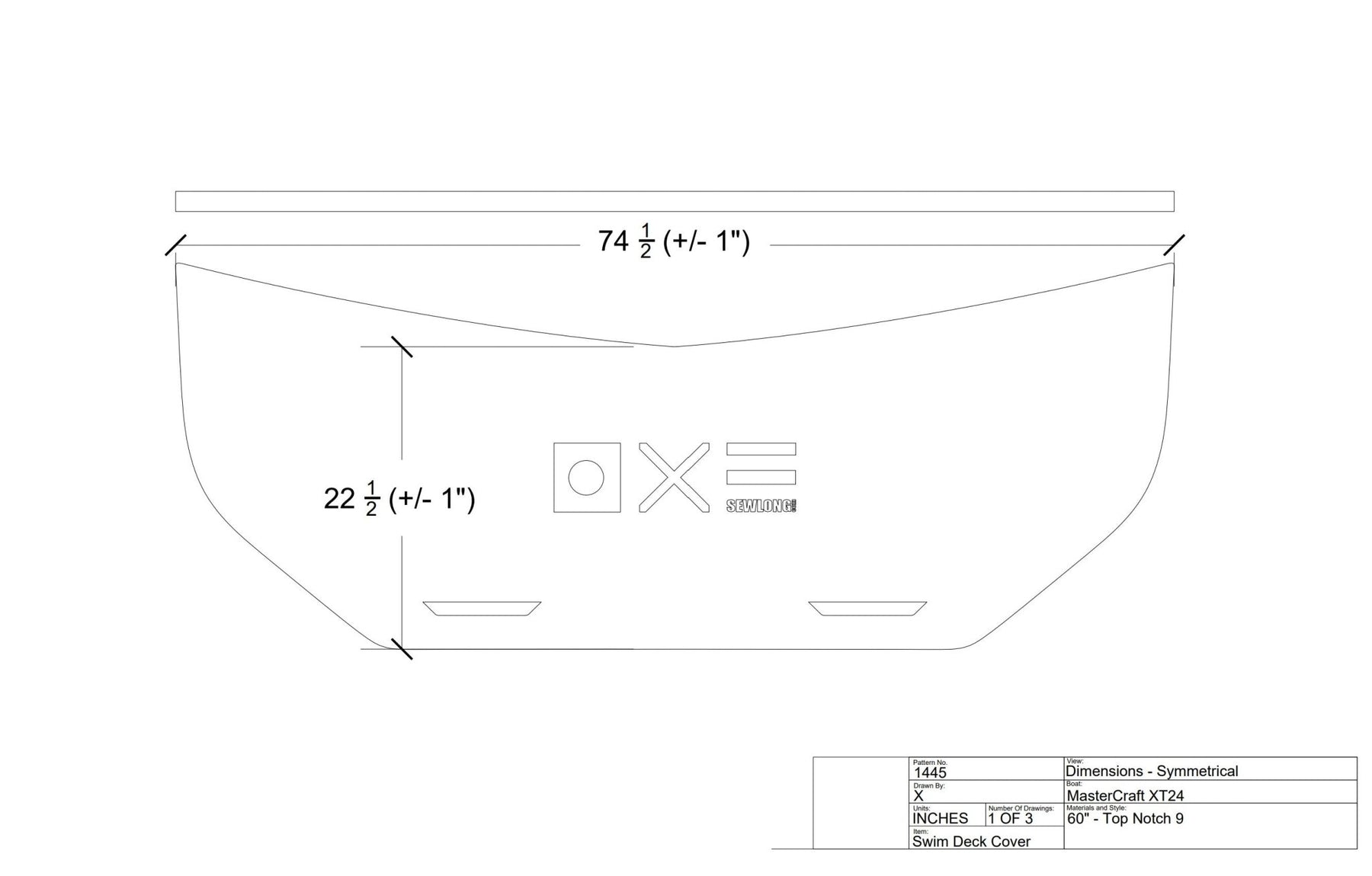 MasterCraft XT & NXT Teak Swim Platform Cover - BoardCo