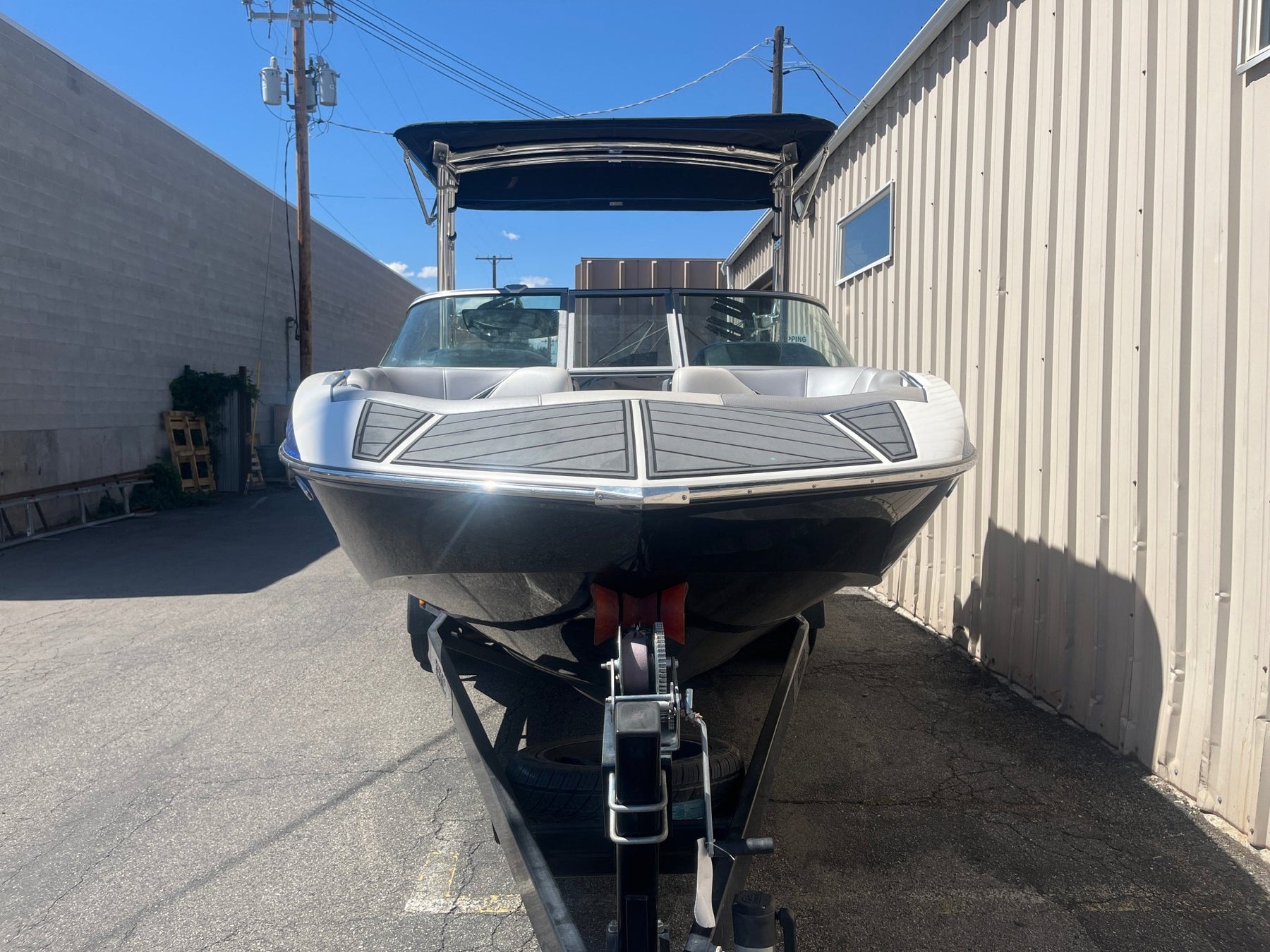 MB Forward facing Tower Folding Canopy Top - BoardCo