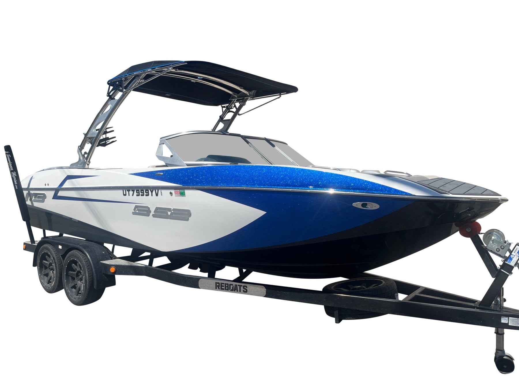 MB Forward facing Tower Folding Canopy Top - BoardCo