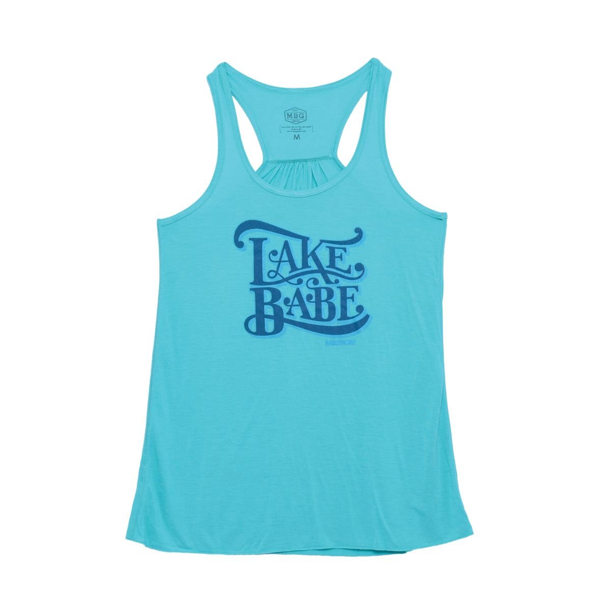 Mission Lake Babe Tank Top in Teal - BoardCo
