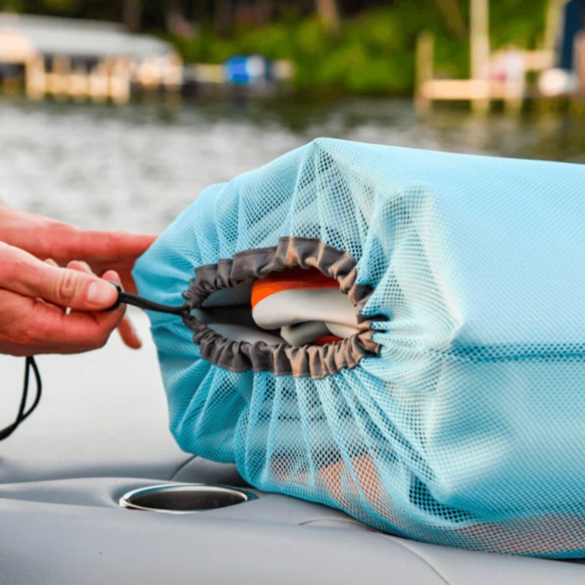 Mission TITAN Boat Tie-Up Fender in Grey - BoardCo