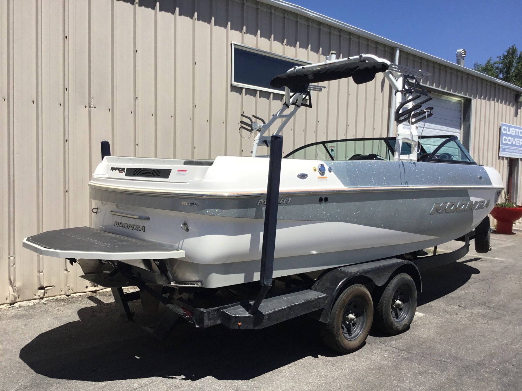 Moomba Aviator Tower Folding Canopy Top - BoardCo