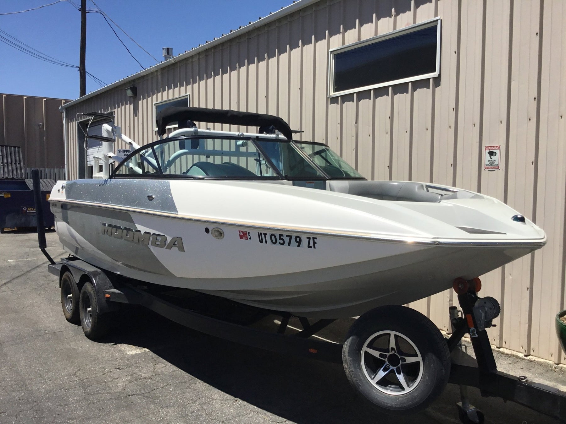Moomba Aviator Tower Folding Canopy Top - BoardCo