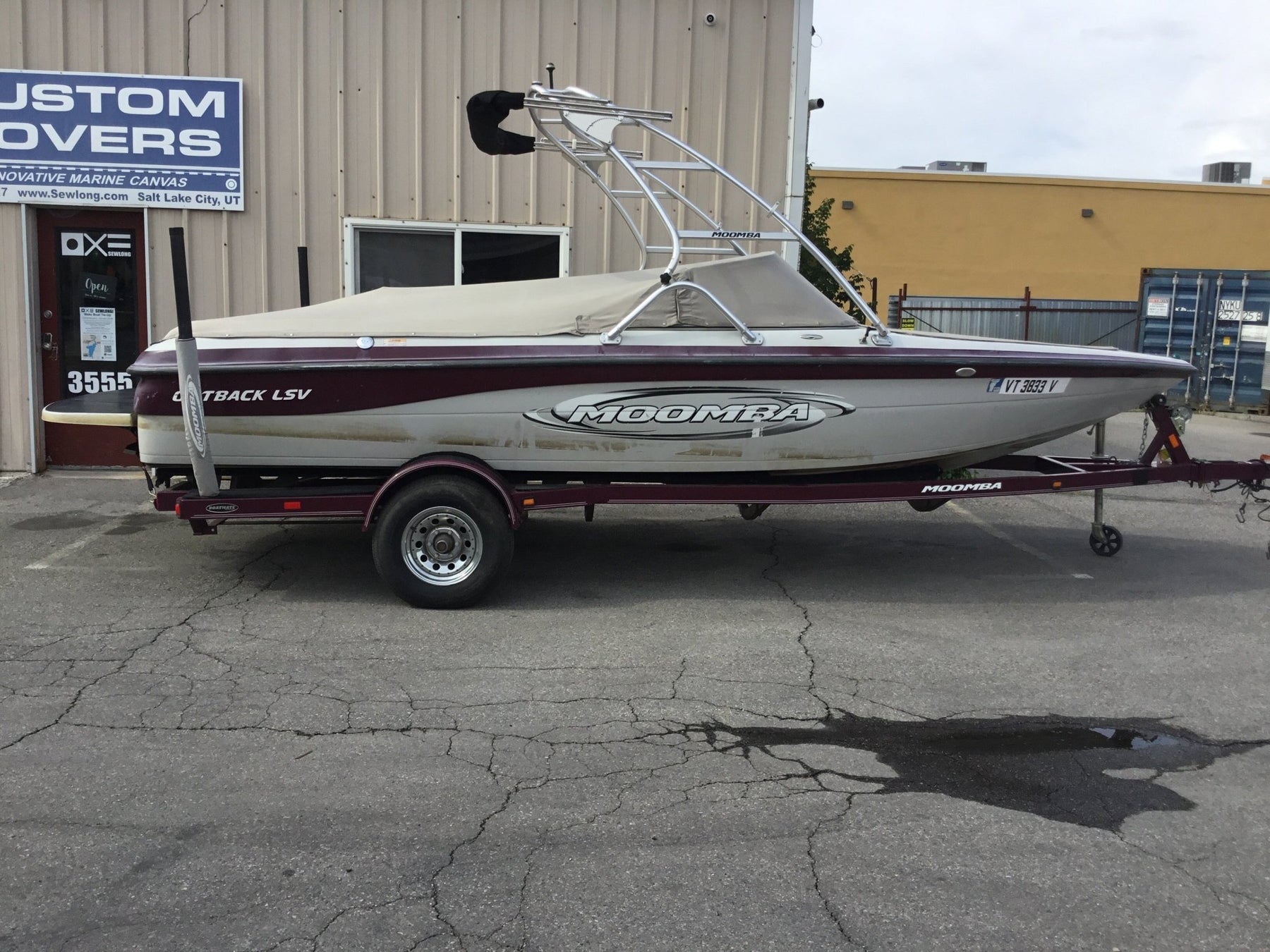 Moomba LSV RadaCage 2.1 Folding Canopy Top - BoardCo