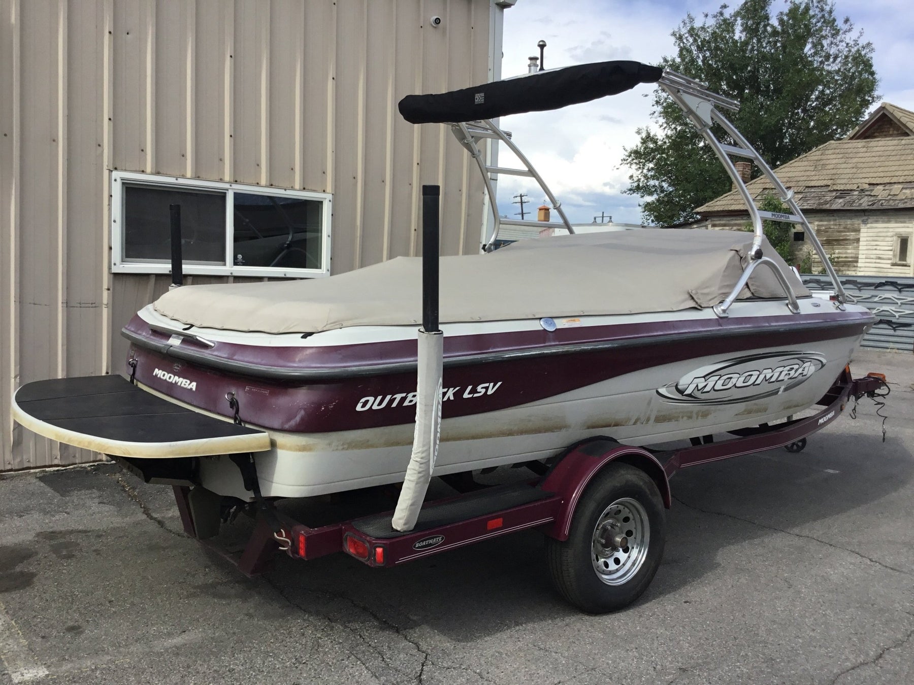 Moomba LSV RadaCage 2.1 Folding Canopy Top - BoardCo