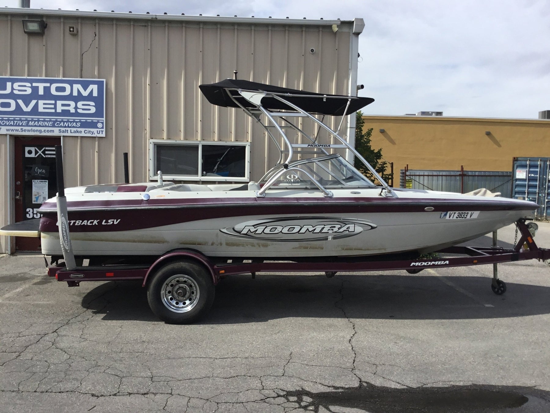 Moomba LSV RadaCage 2.1 Folding Canopy Top - BoardCo