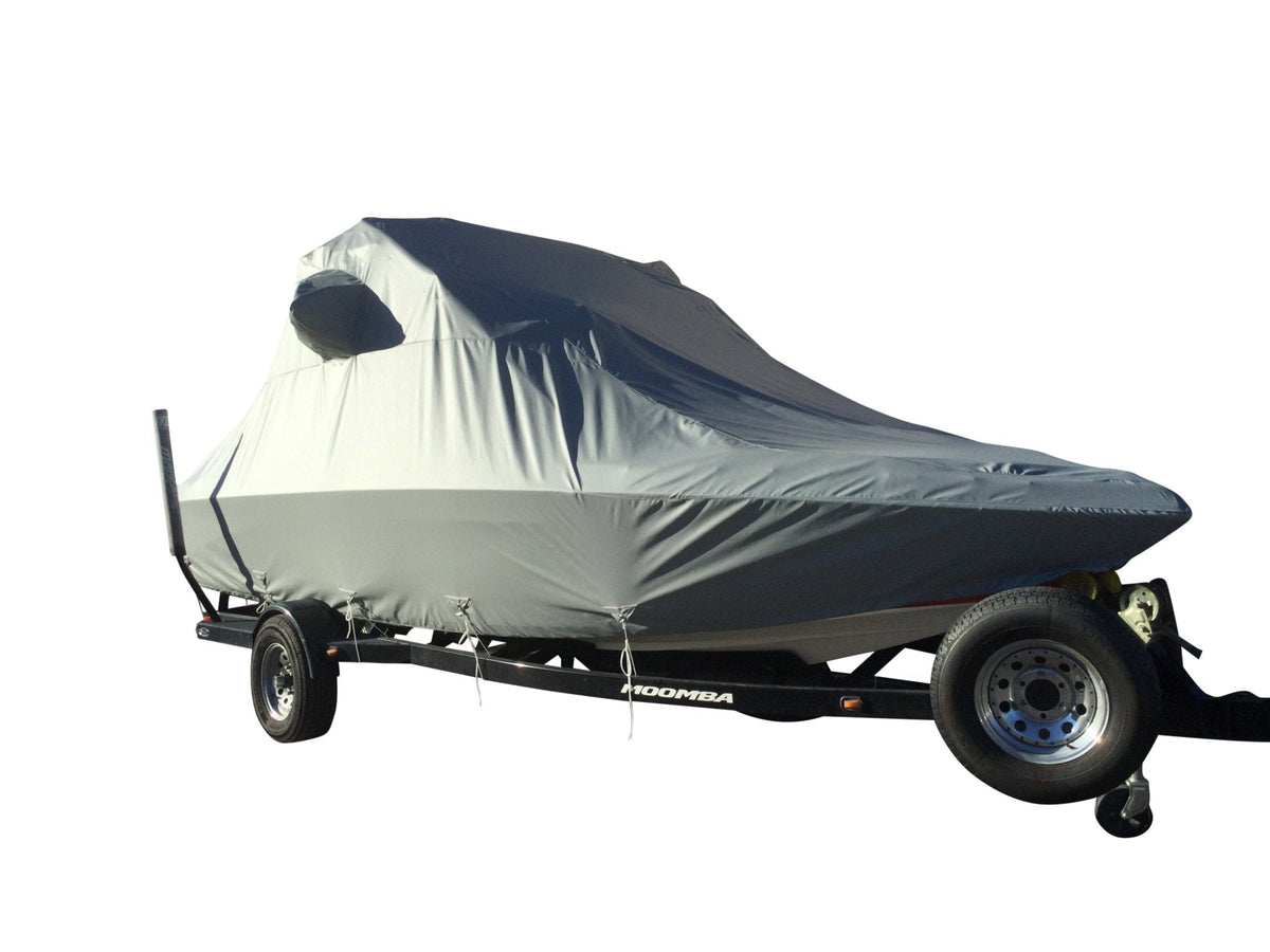 Moomba Mobius LS with Rat - A - Cage Gen 3 Tower and FCT Bimini Double Up Storage Cover - BoardCo