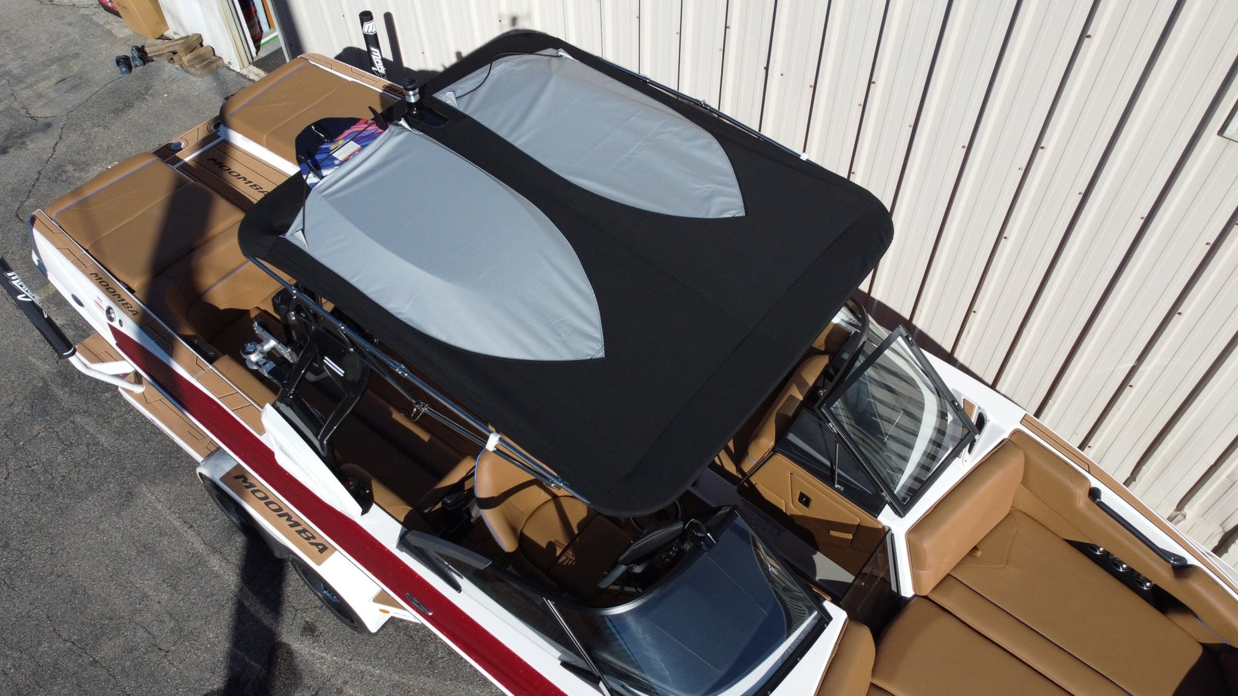 Moomba Pro-Edge Tower Folding Canopy Top - BoardCo