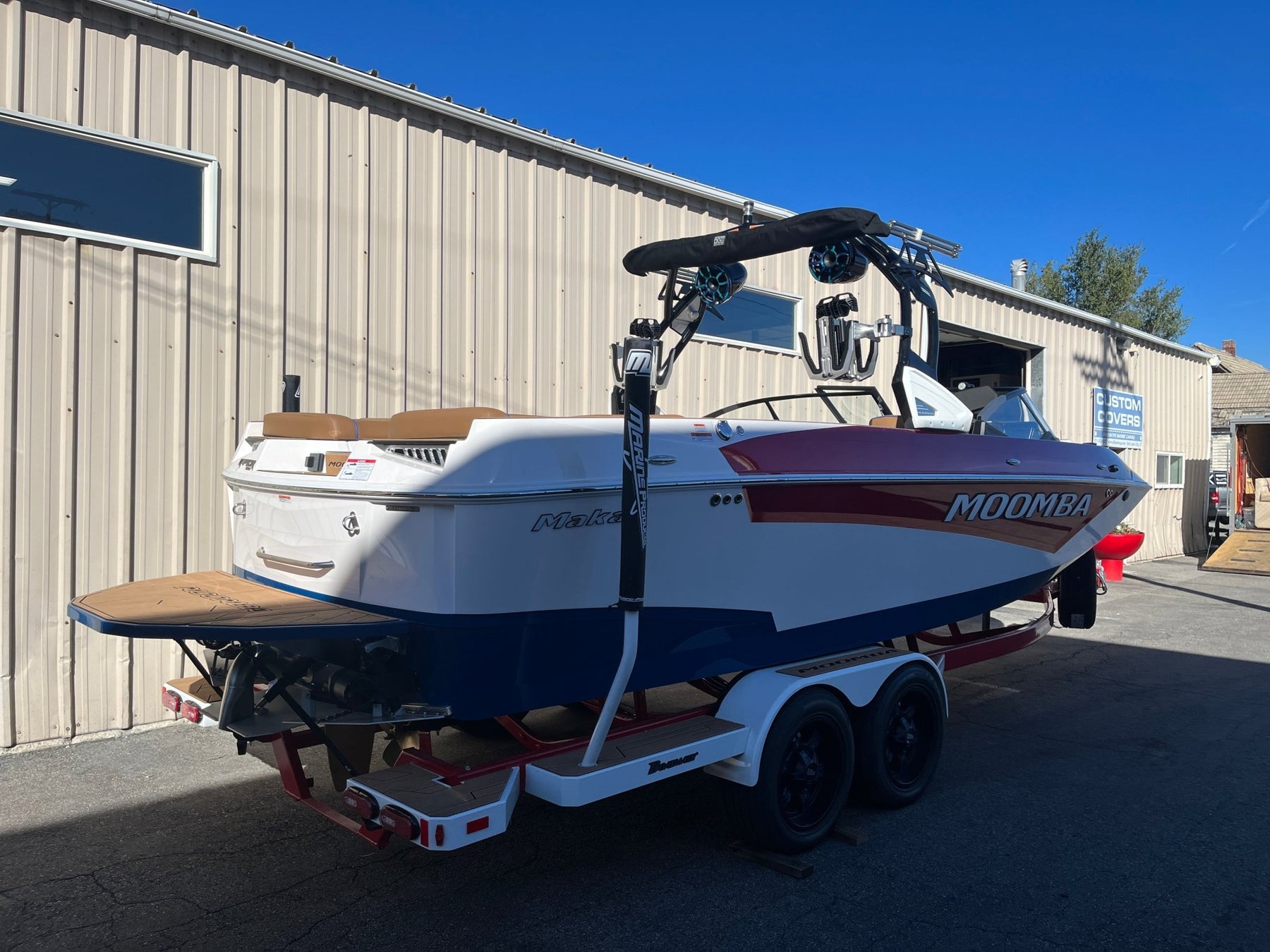 Moomba Pro-Edge Tower Folding Canopy Top - BoardCo