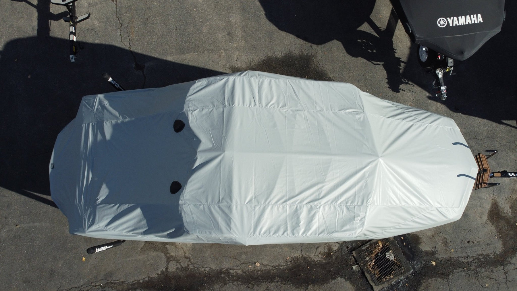 Nautique G23 with Telescoping Tower Double Up Storage Cover - BoardCo