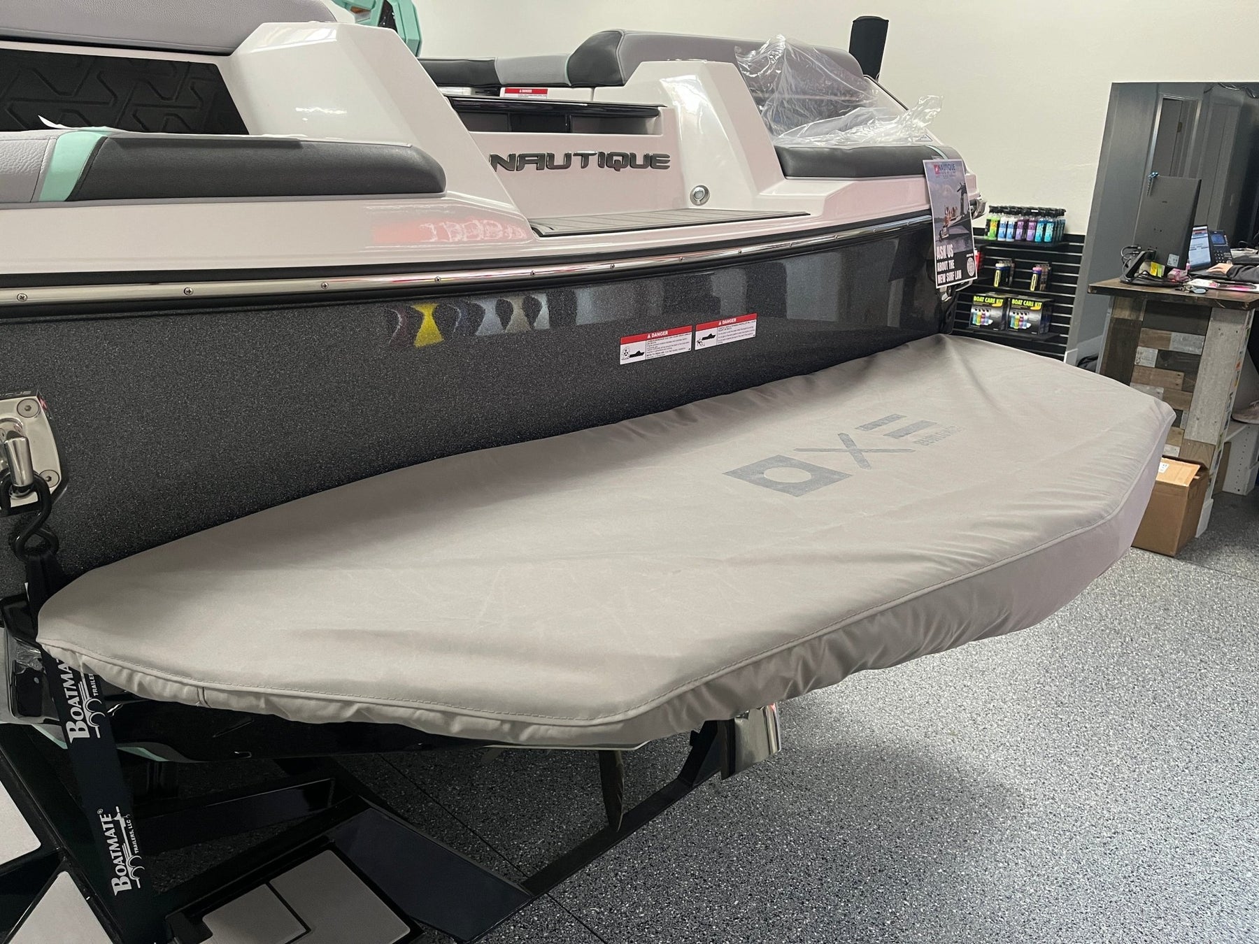 Nautique GS20, GS22, GS24 Swim Platform Cover - BoardCo