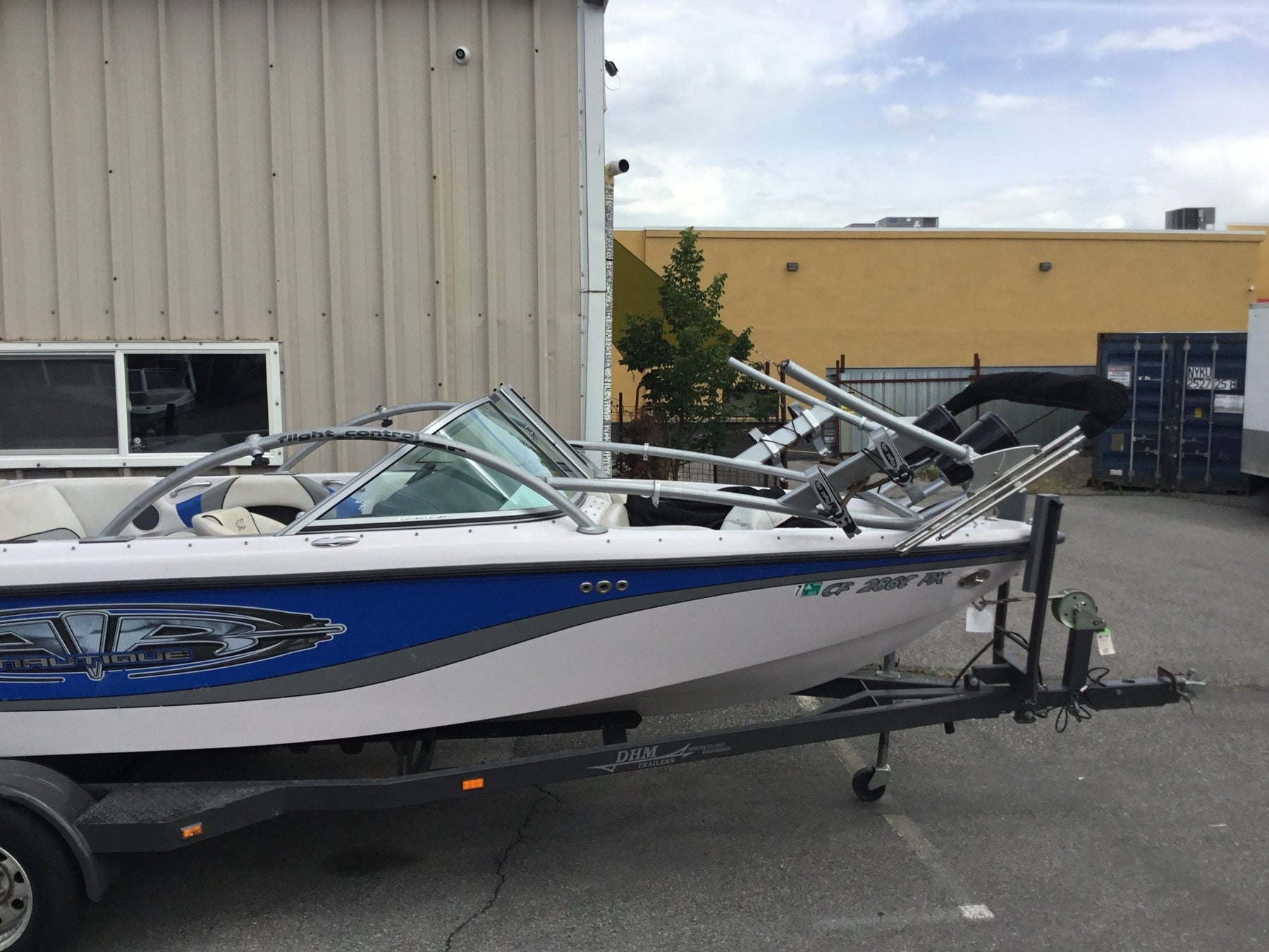 Nautique Team 210 Folding Canopy Top - BoardCo