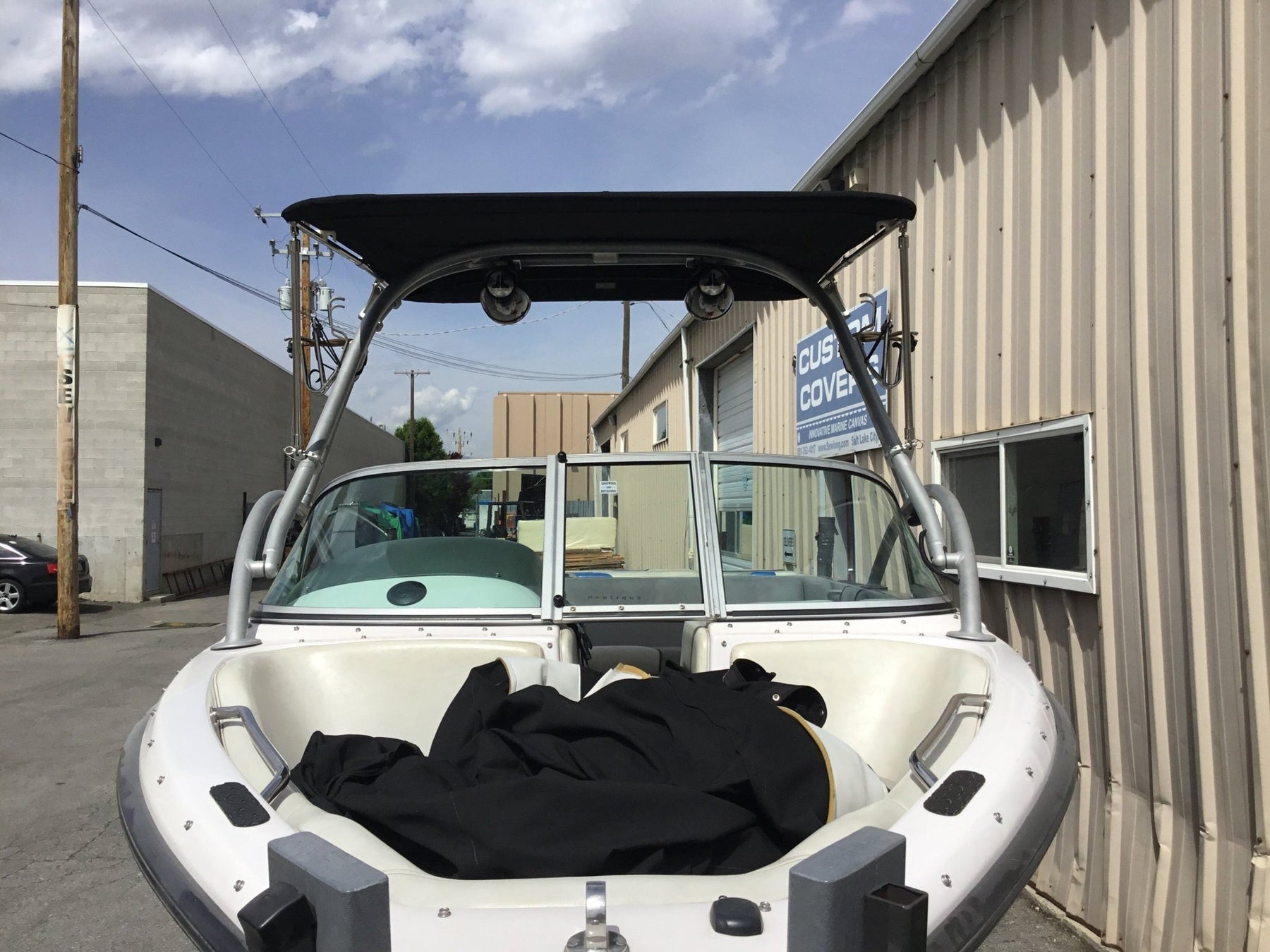 Nautique Team 210 Folding Canopy Top - BoardCo
