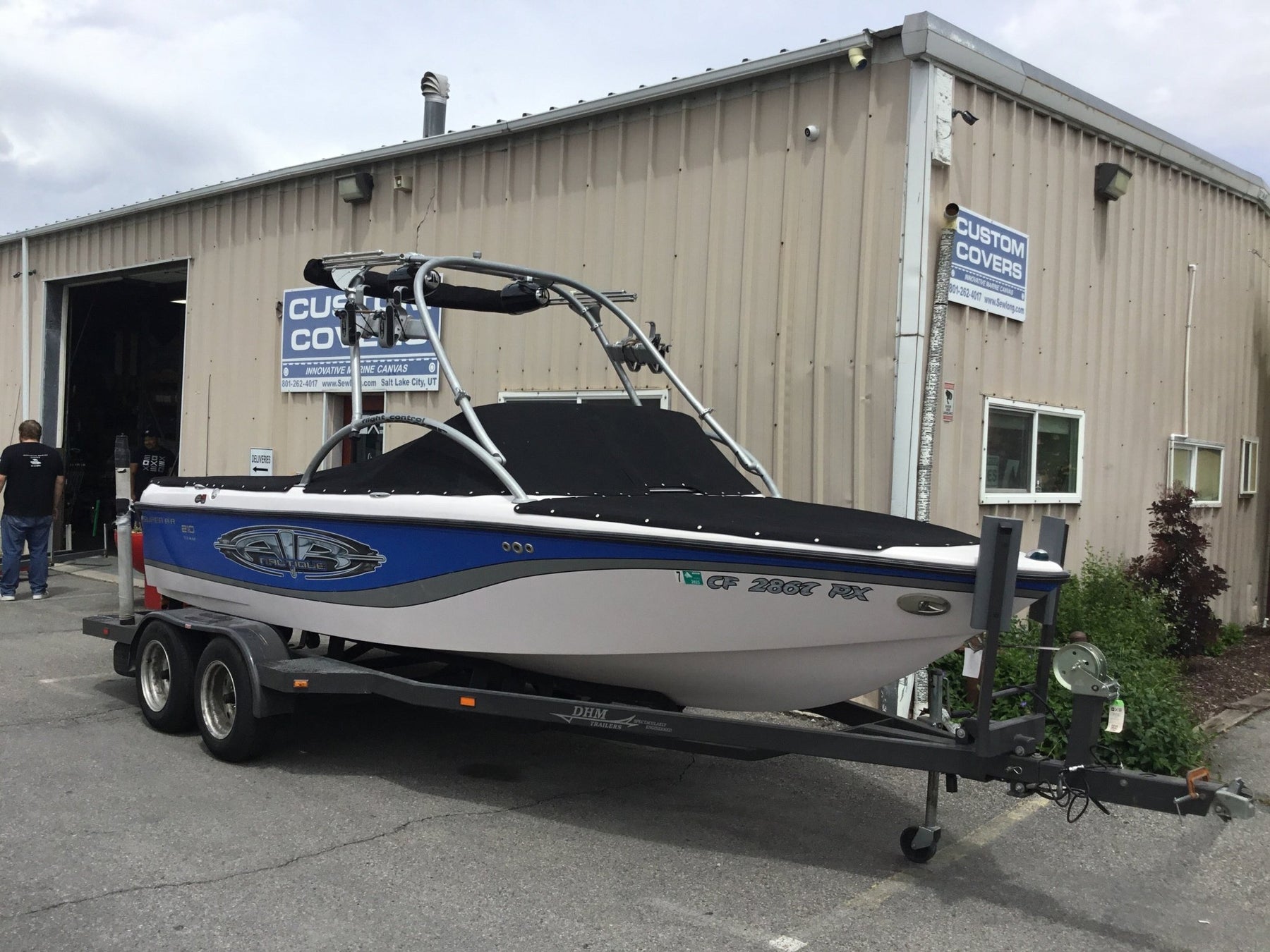 Nautique Team 210 Folding Canopy Top - BoardCo