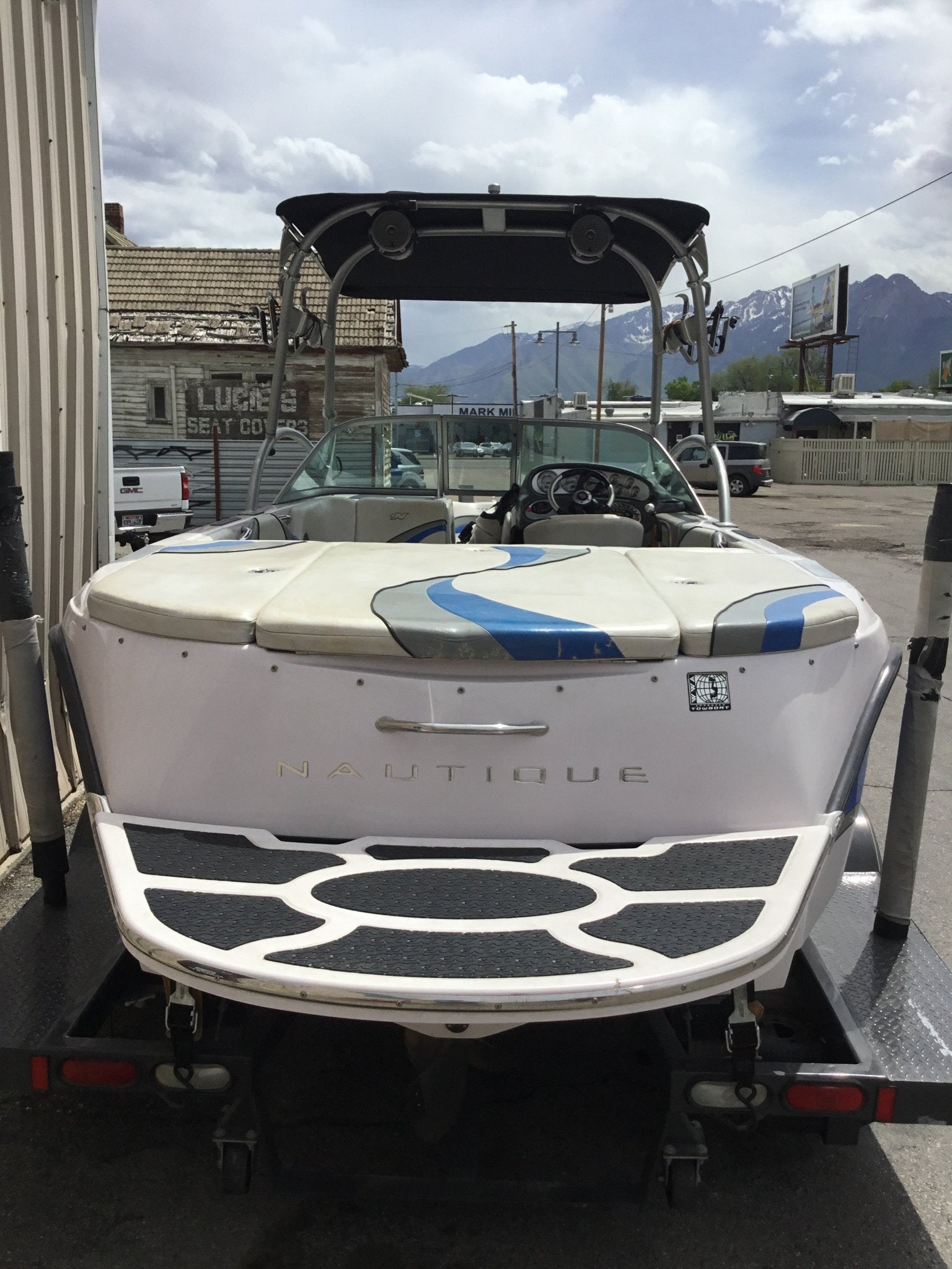 Nautique Team 210 Folding Canopy Top - BoardCo