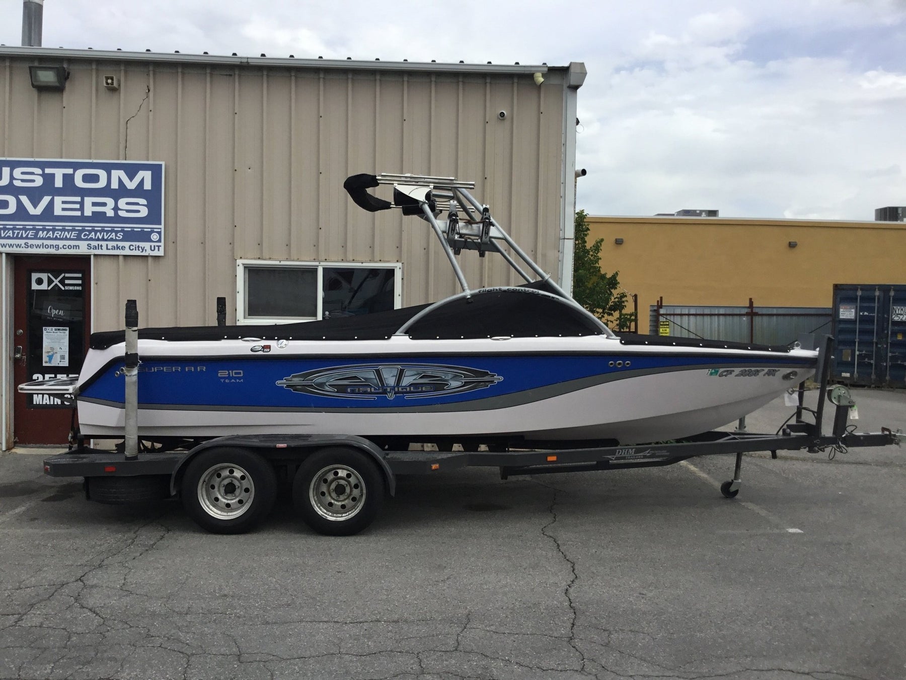Nautique Team 210 Folding Canopy Top - BoardCo