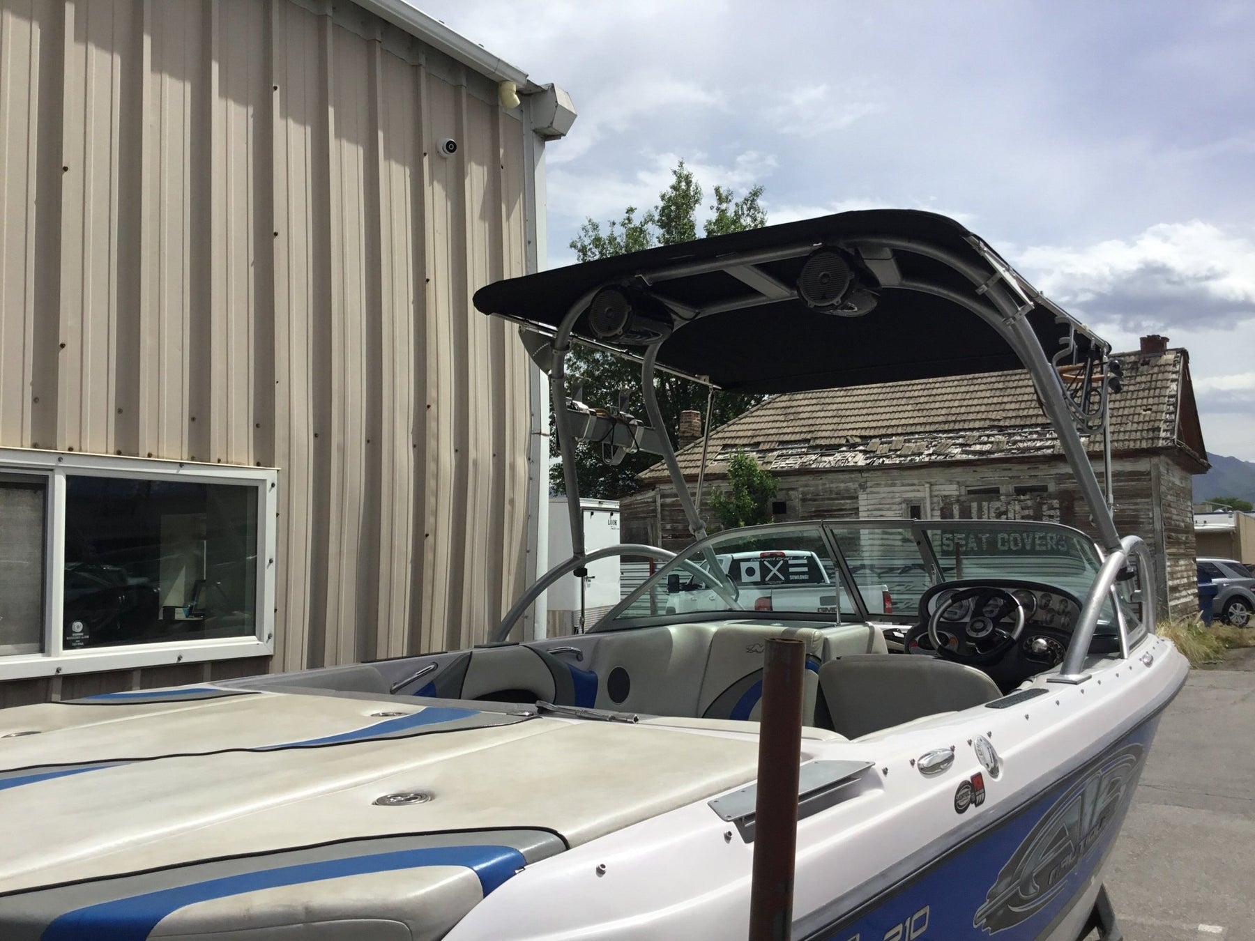 Nautique Team 210 Folding Canopy Top - BoardCo