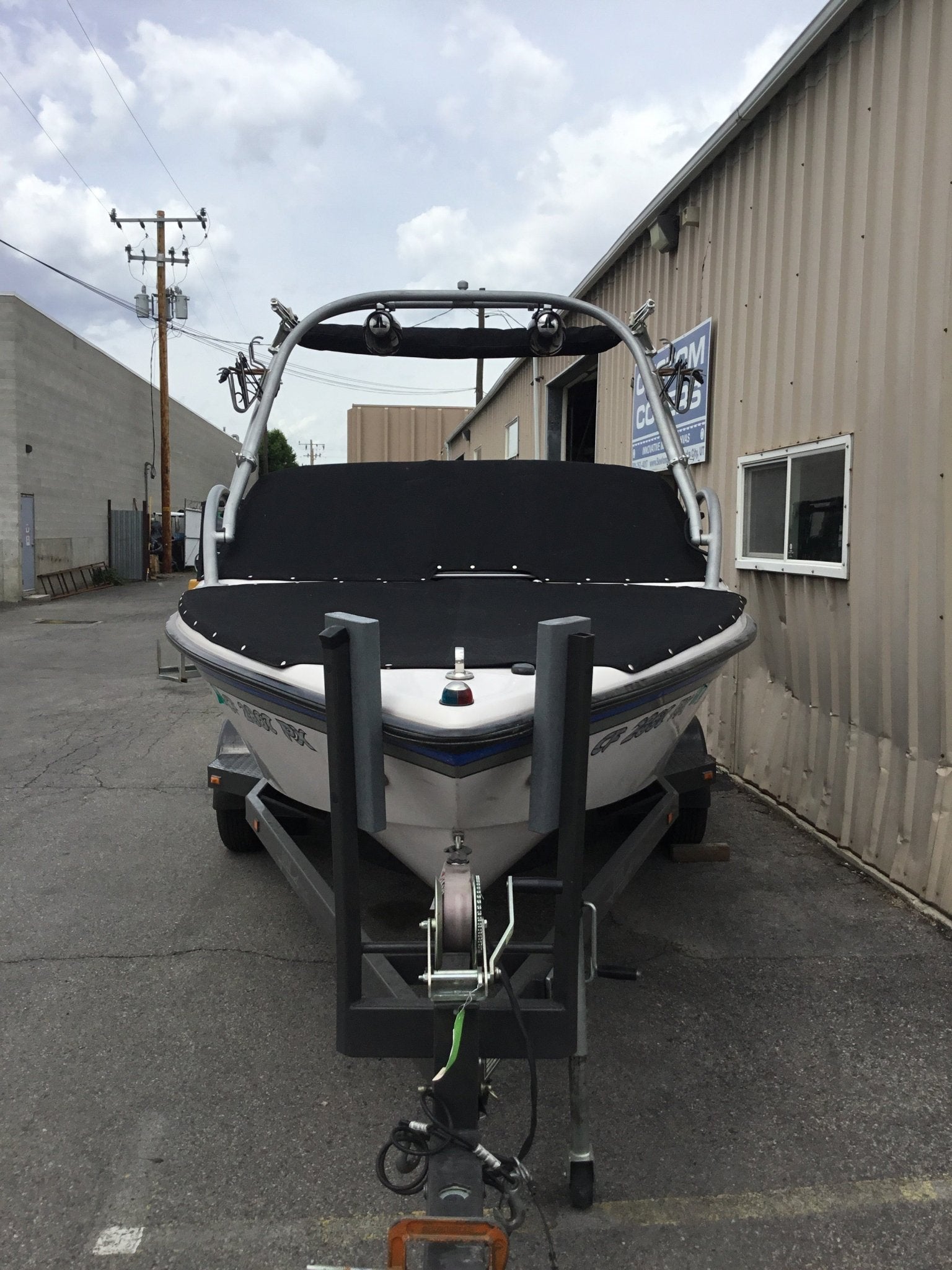 Nautique Team 210 Folding Canopy Top - BoardCo