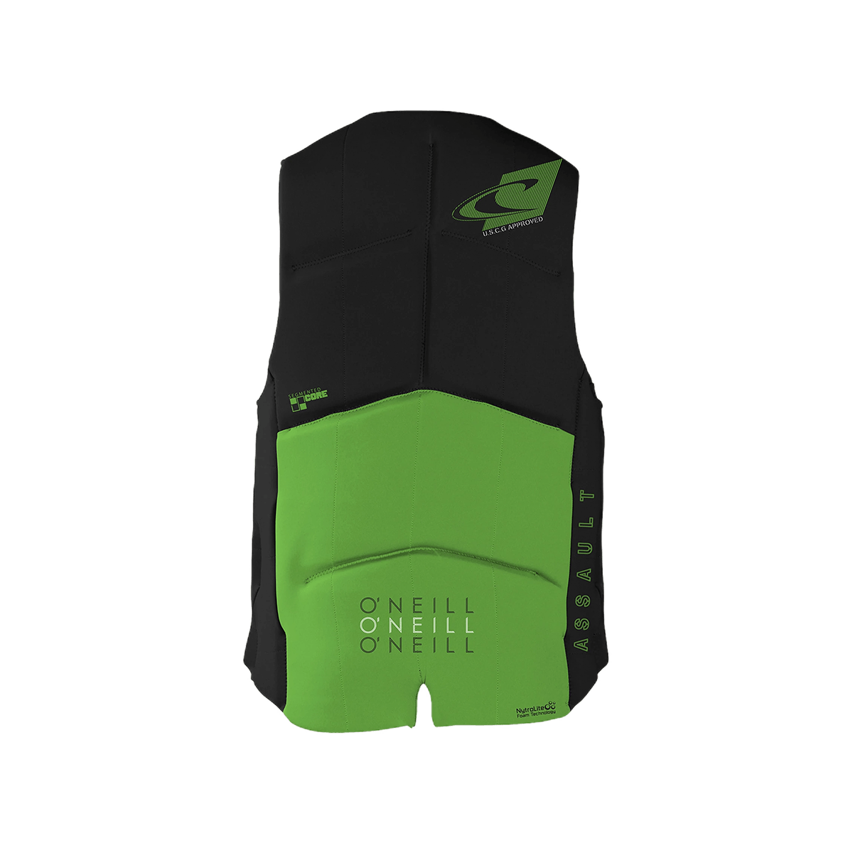 O'Neill Assault L.S. USCG Vest Day Glow/Black - BoardCo